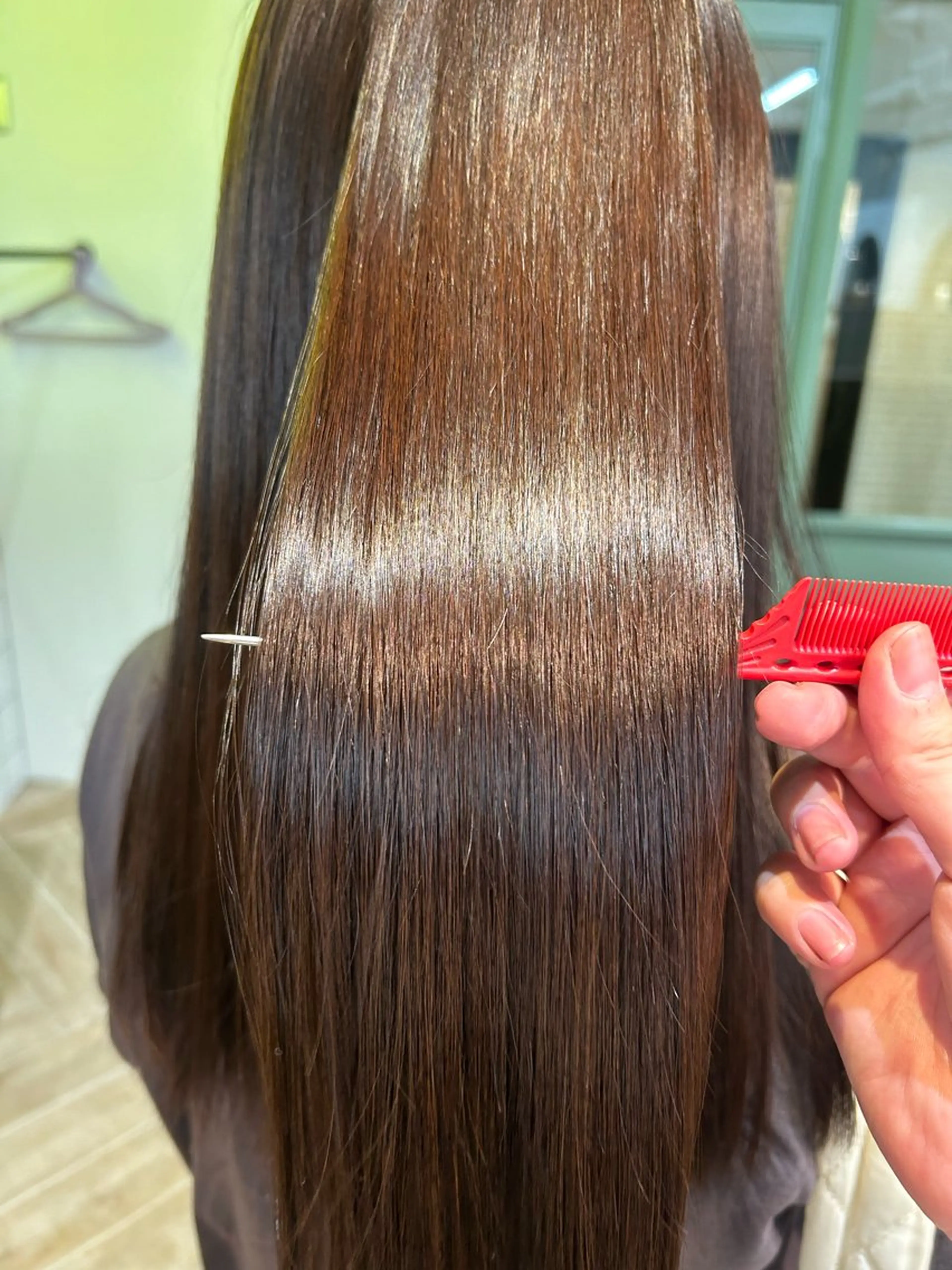 カラー ヘアカラー トリートメント ベージュ/ダブルカラ ー/新潟駅/青柳萌果のヘアスタイル