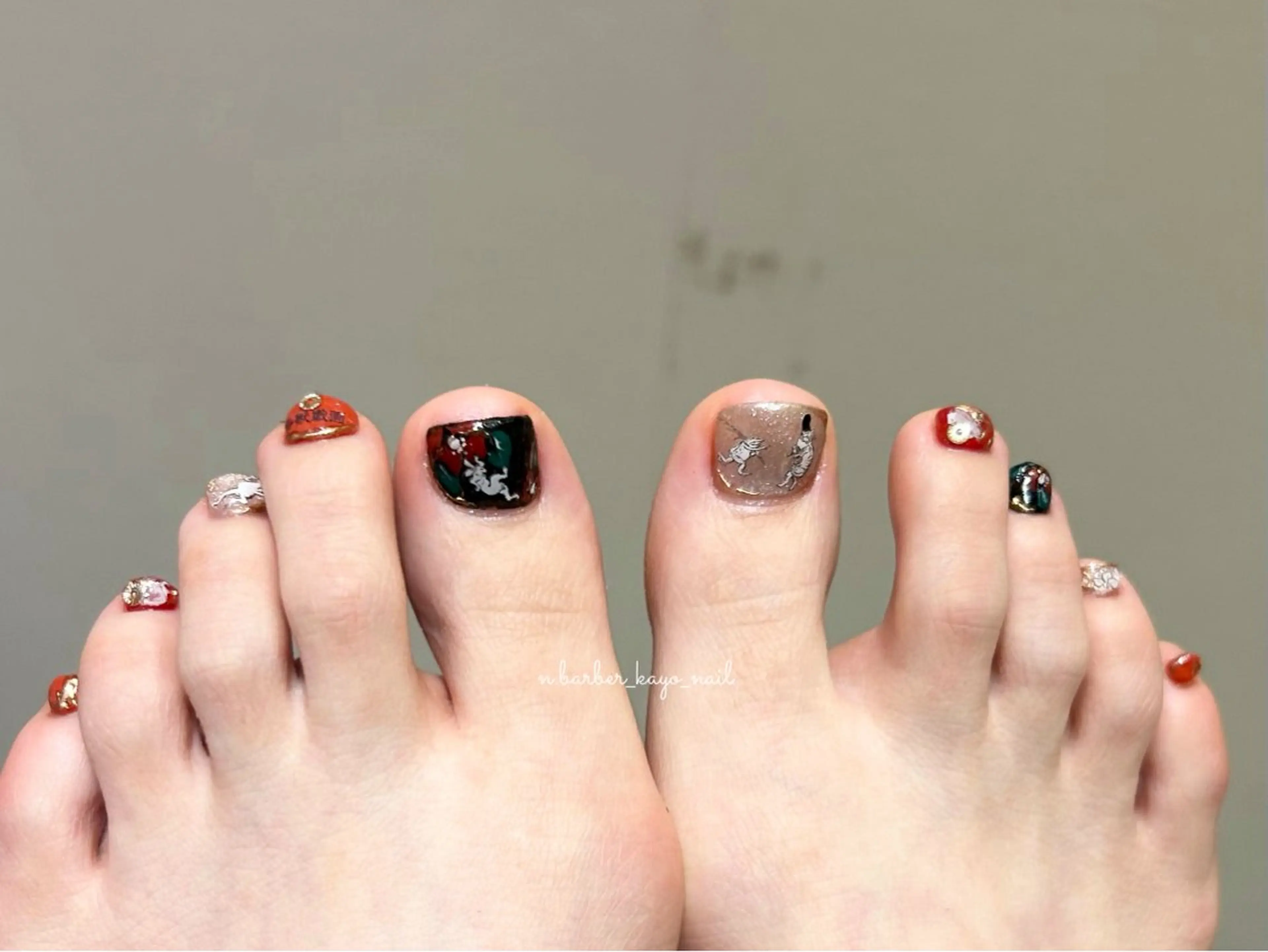 ネイル アートネイル フットネイル N.barber / koderaのネイルデザイン