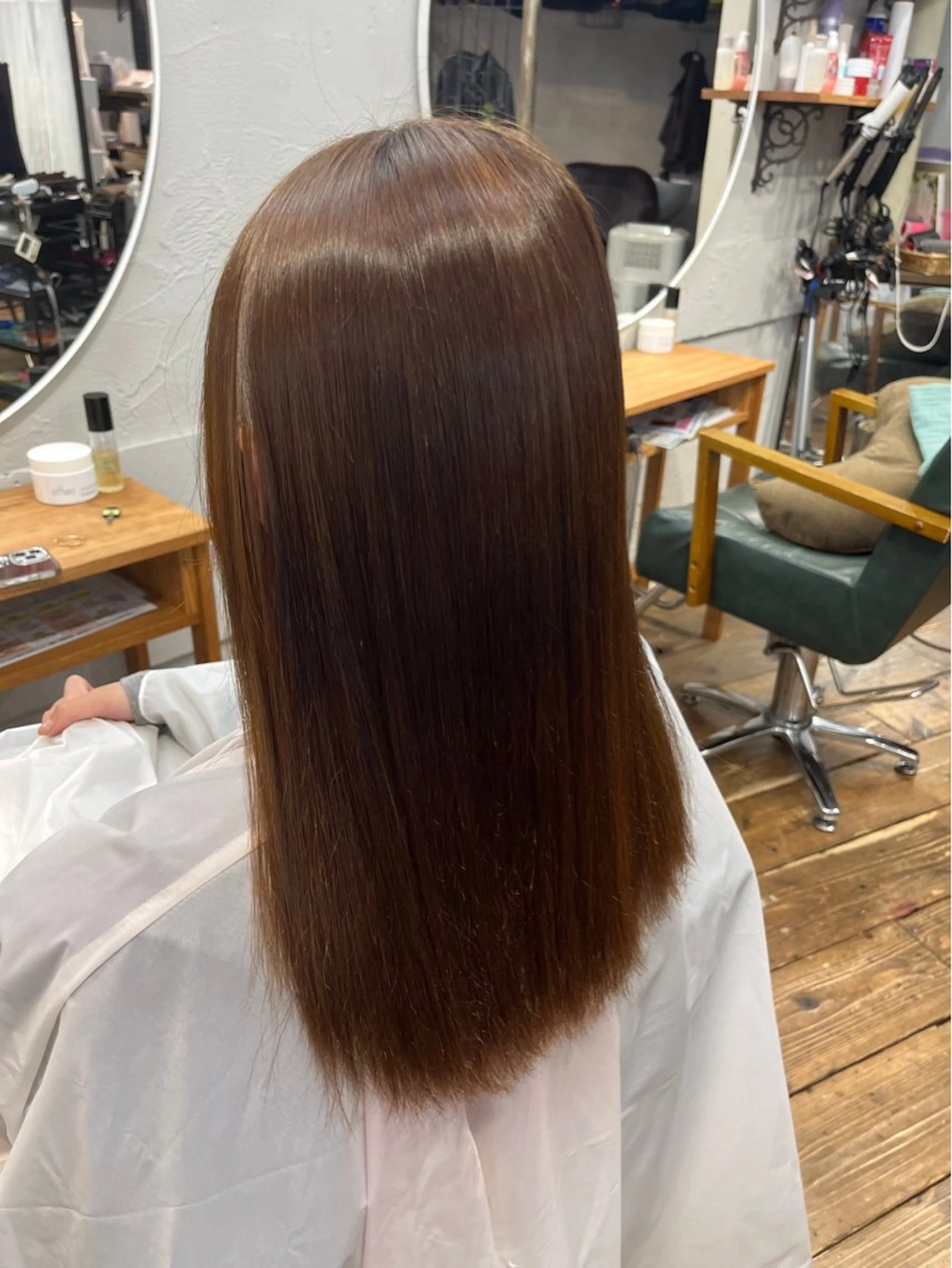 縮毛矯正 cuore/ みく/艶カラーのヘアスタイル