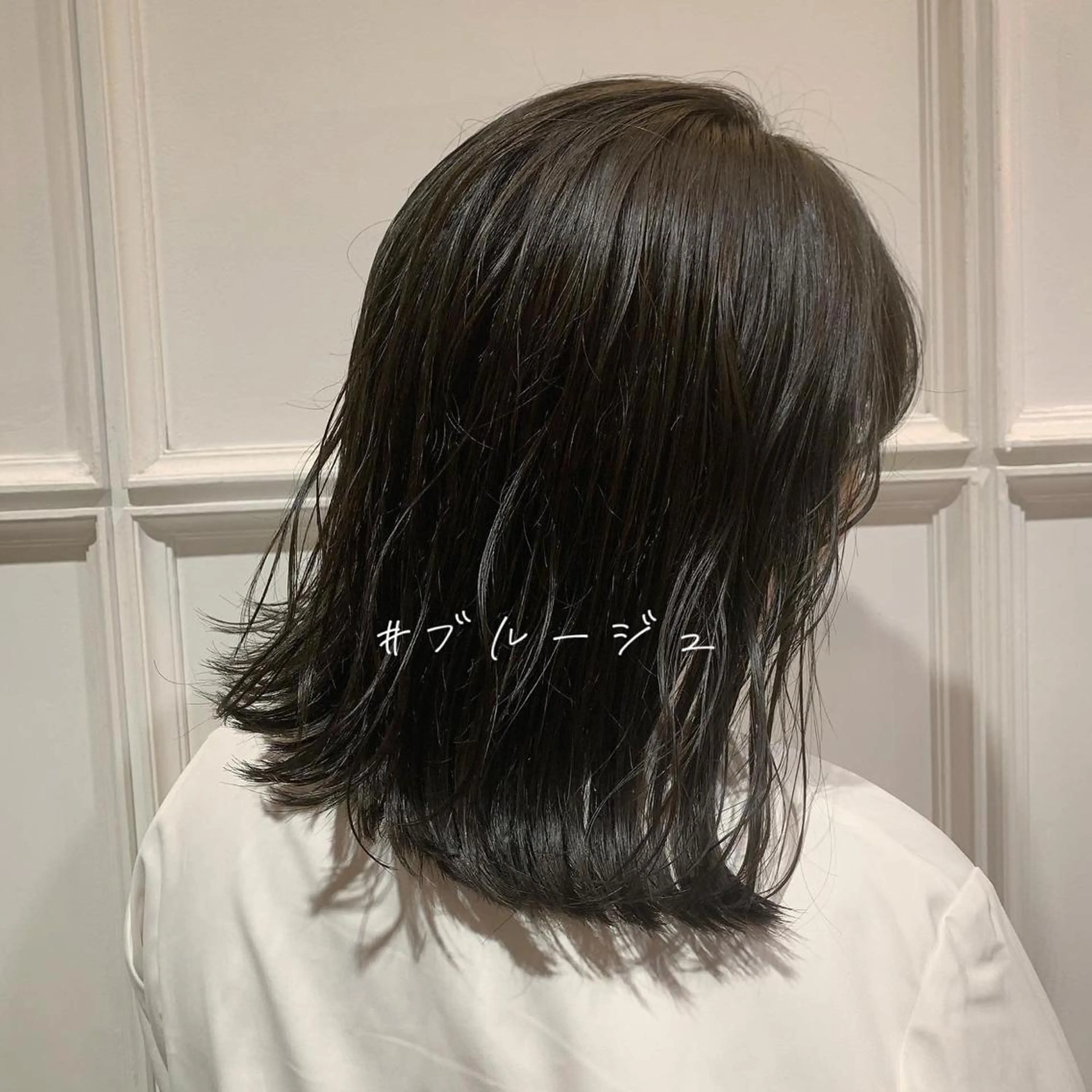 ミディアム カラー 髪質改善カラー&TR 縮毛矯正/弱酸性矯正のヘアスタイル