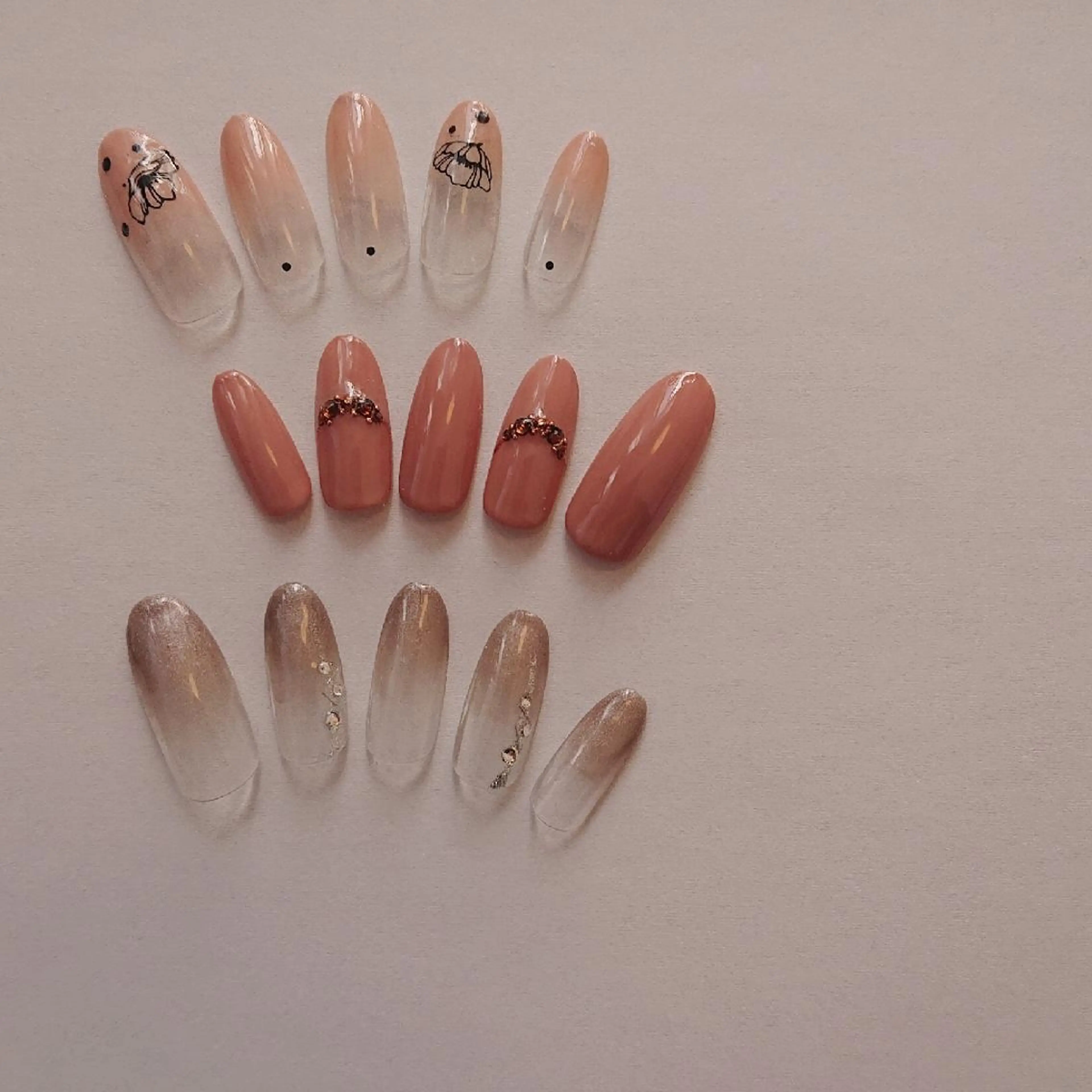 ネイル オフィスネイル ハンドネイル SEPTNAIL 中澤のネイルデザイン