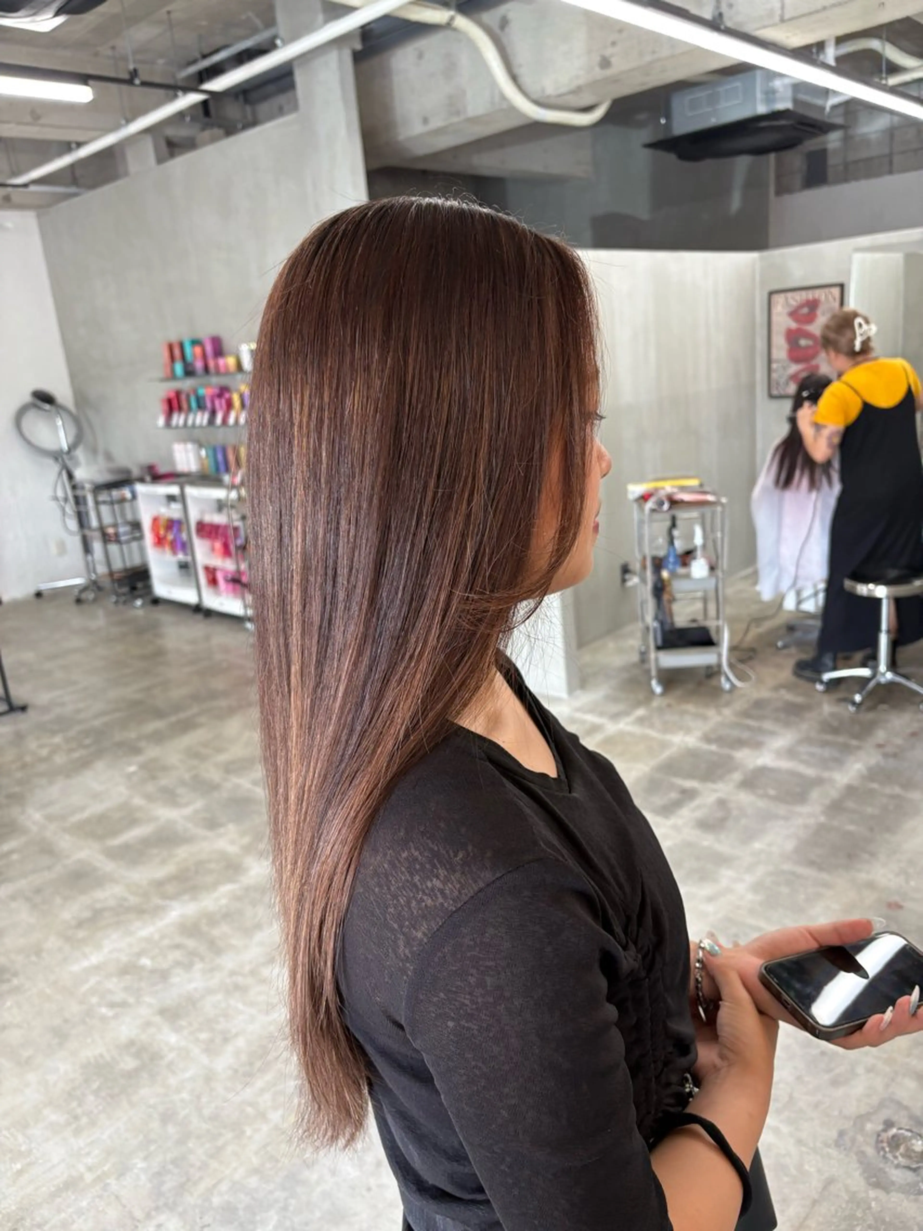 トリートメント miloc sayaのヘアスタイル