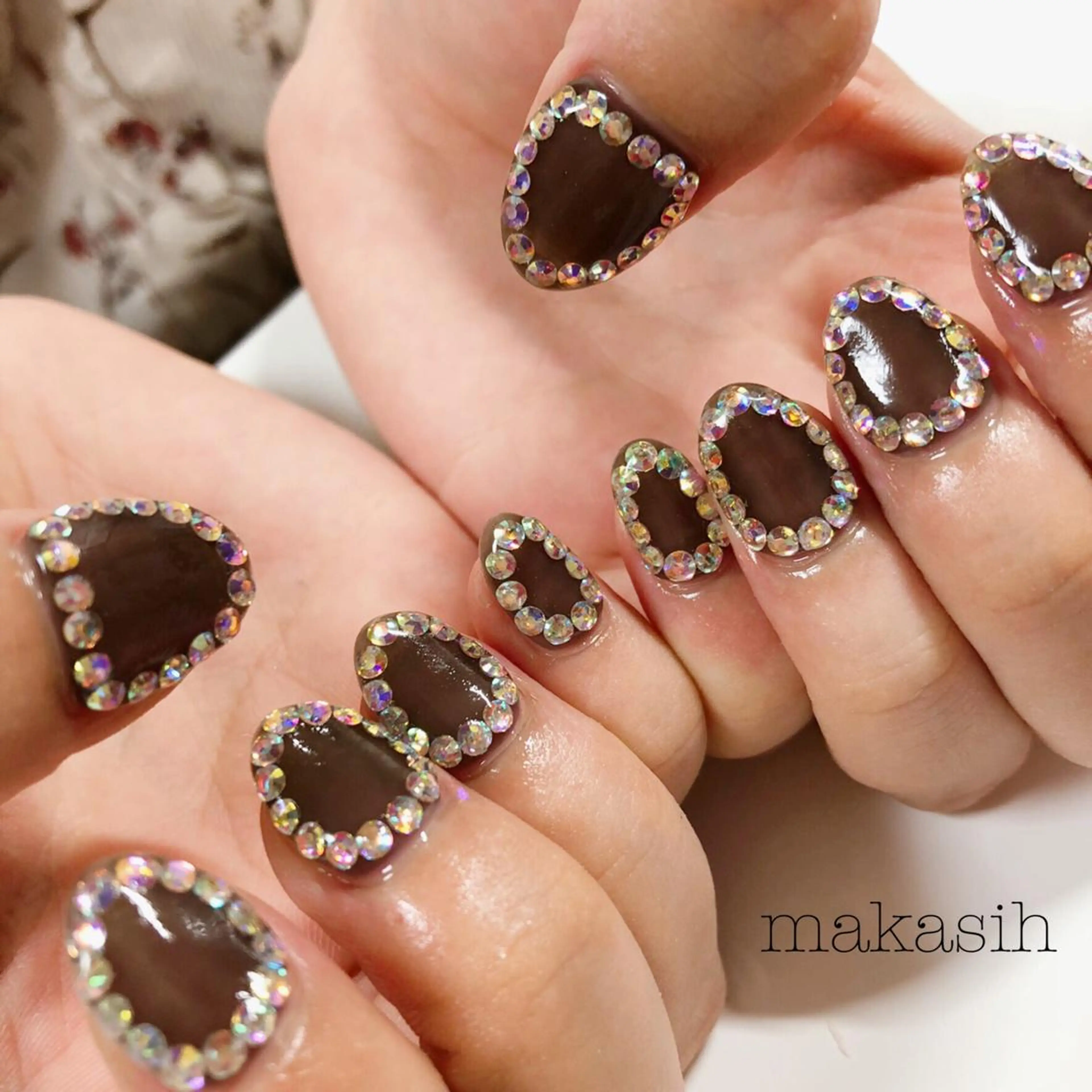 ネイル キラキラネイル 濱田 美菜子のエステ・リラクイメージ