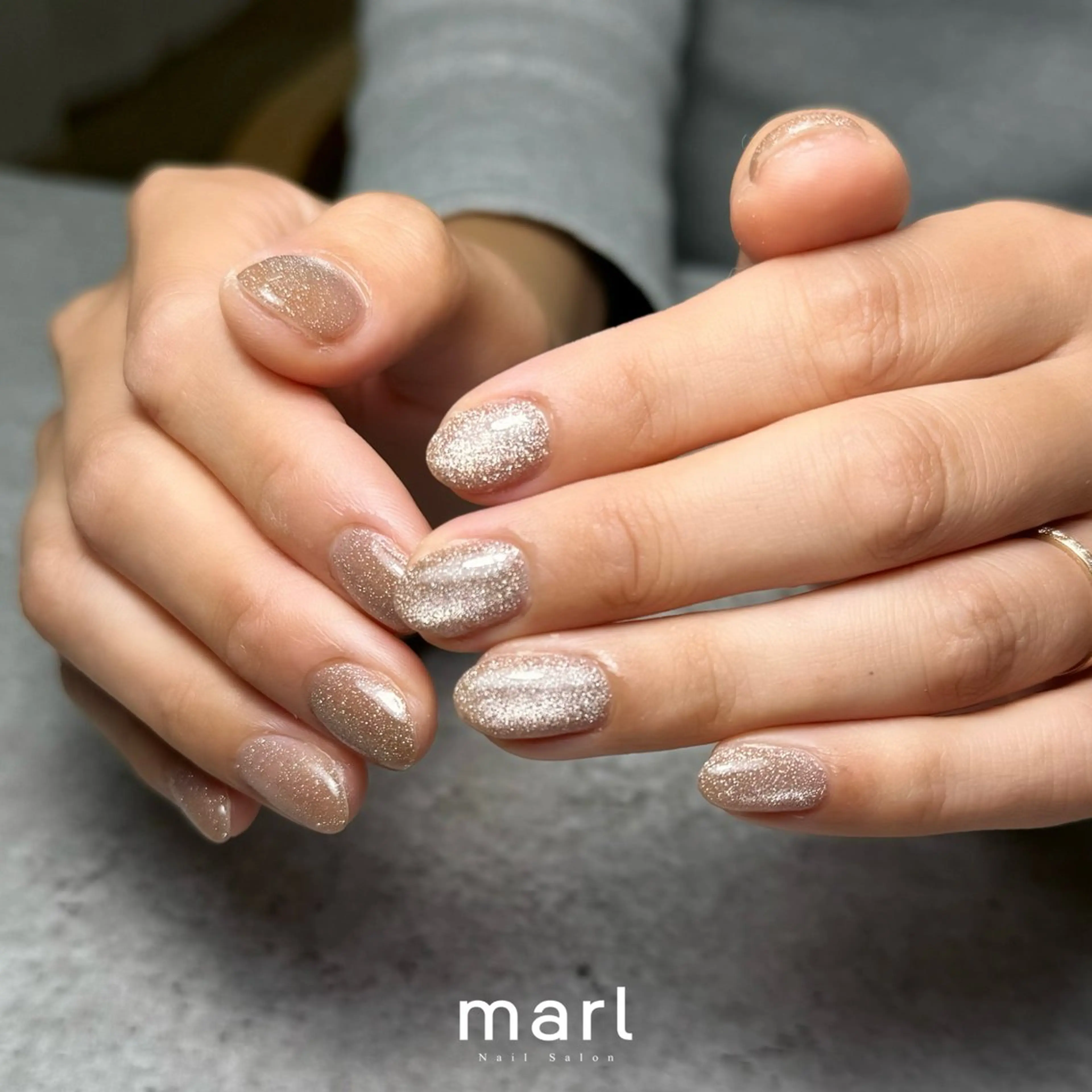 ネイル ハンドネイル marl -Msisnailsalon-甲子園店所属・marl 甲子園店 aiのネイルデザイン