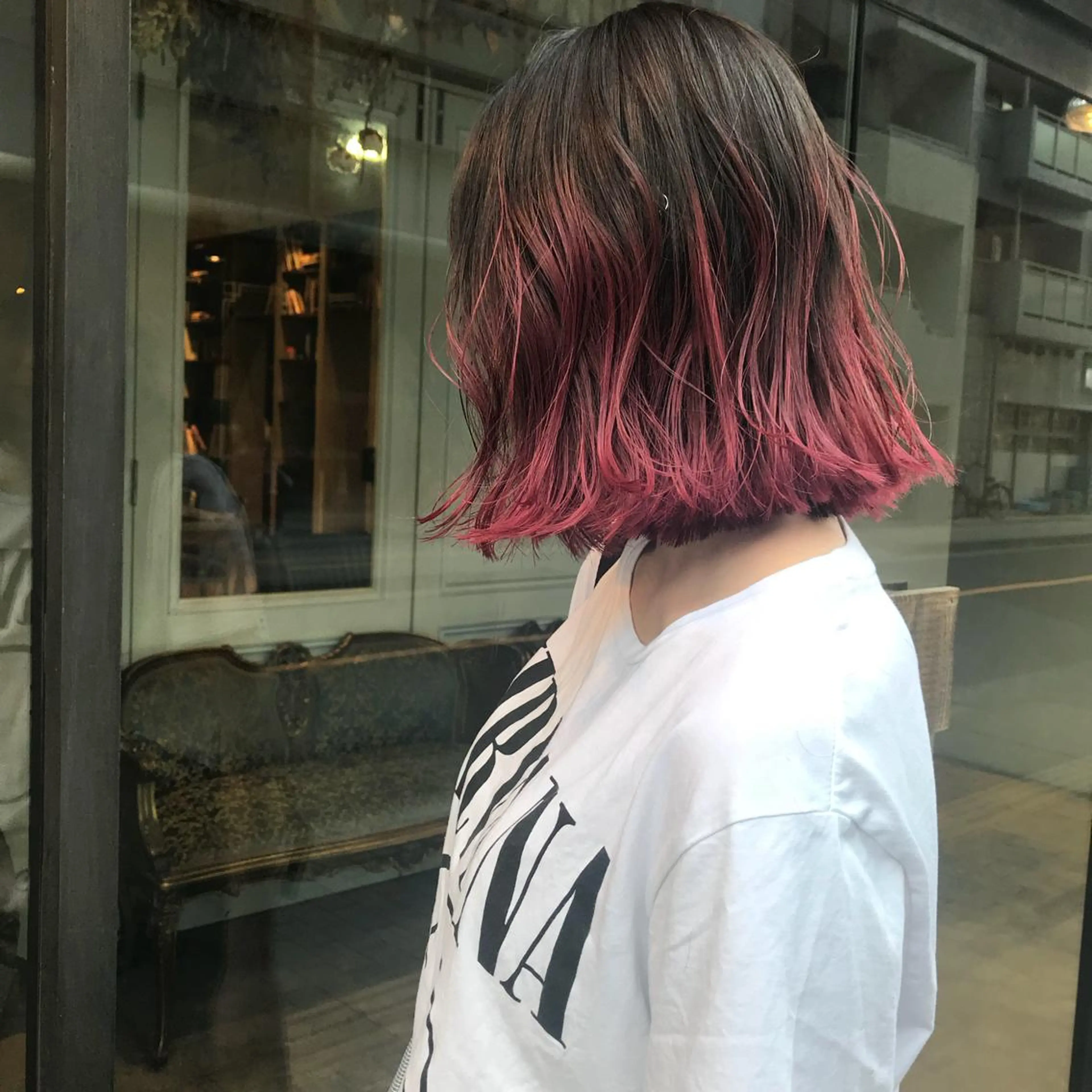 ミディアム カラー ヘアカラー トリートメント share salon JAM 吉祥寺所属・レイヤー/ブリーチ HIKARU ♡のヘアスタイル