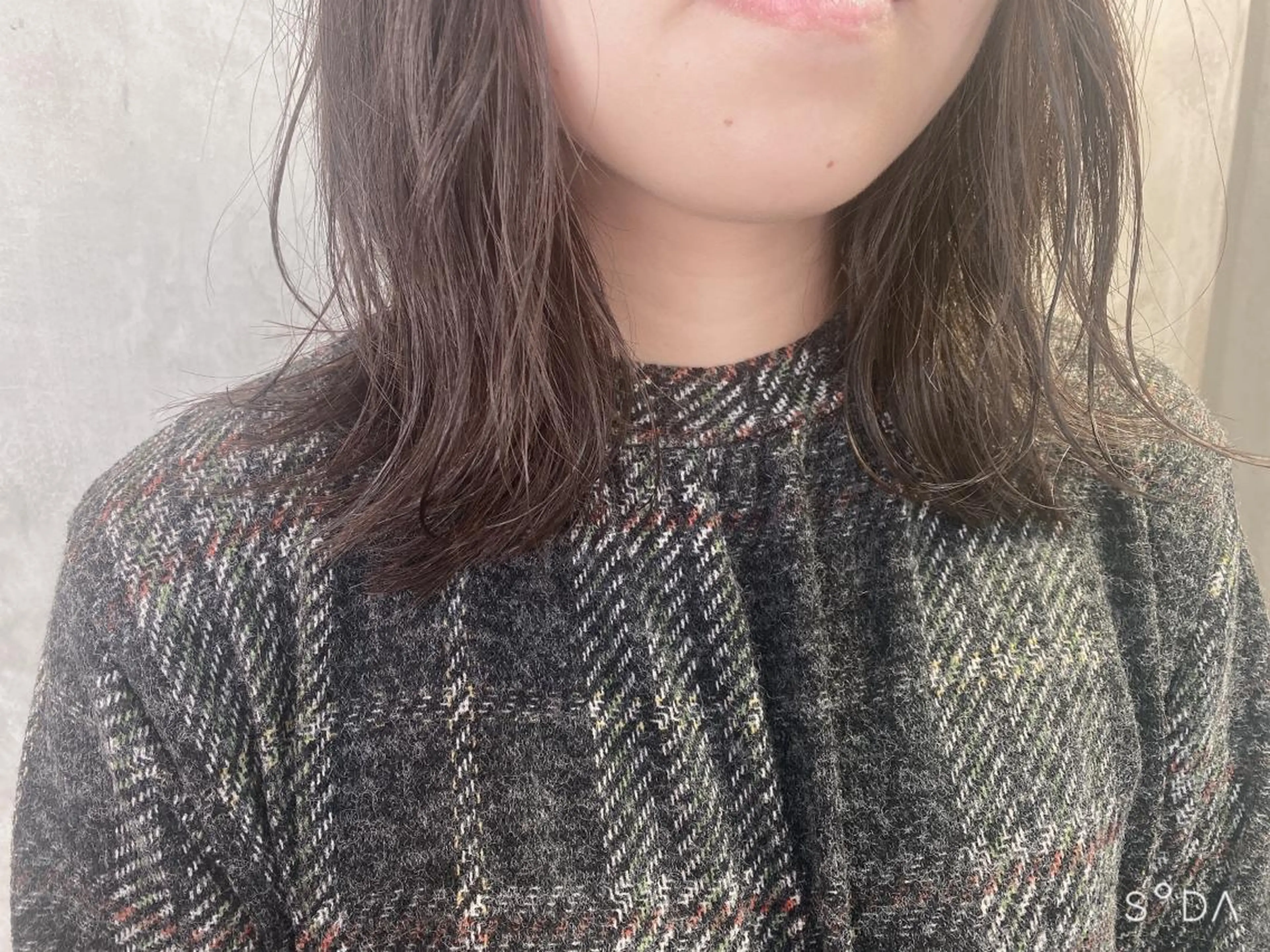 セミロング カラー ヘアアレンジ グレージュ stylist/蛯谷 珠里のヘアスタイル