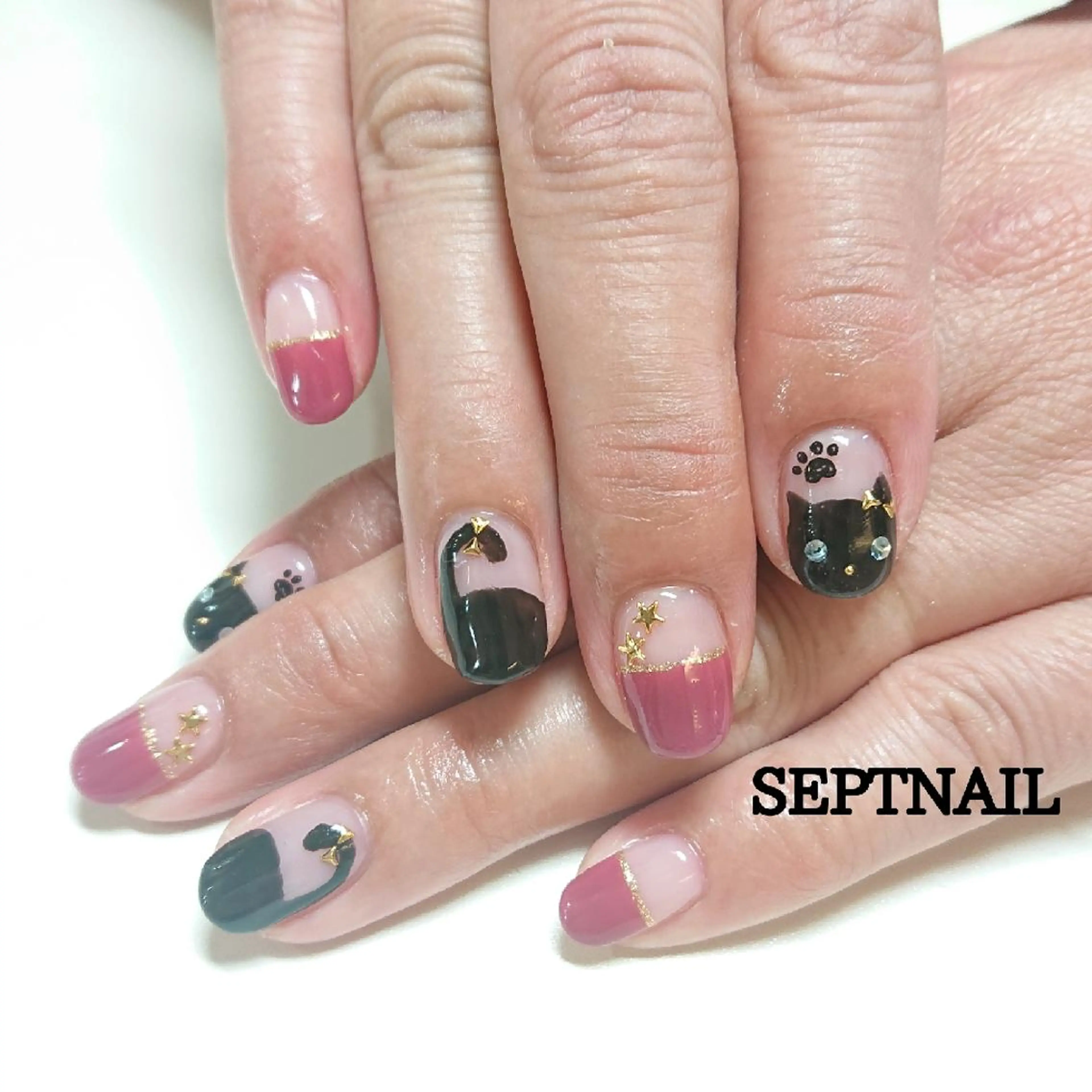 ネイル SEPTNAIL 中澤のネイルデザイン