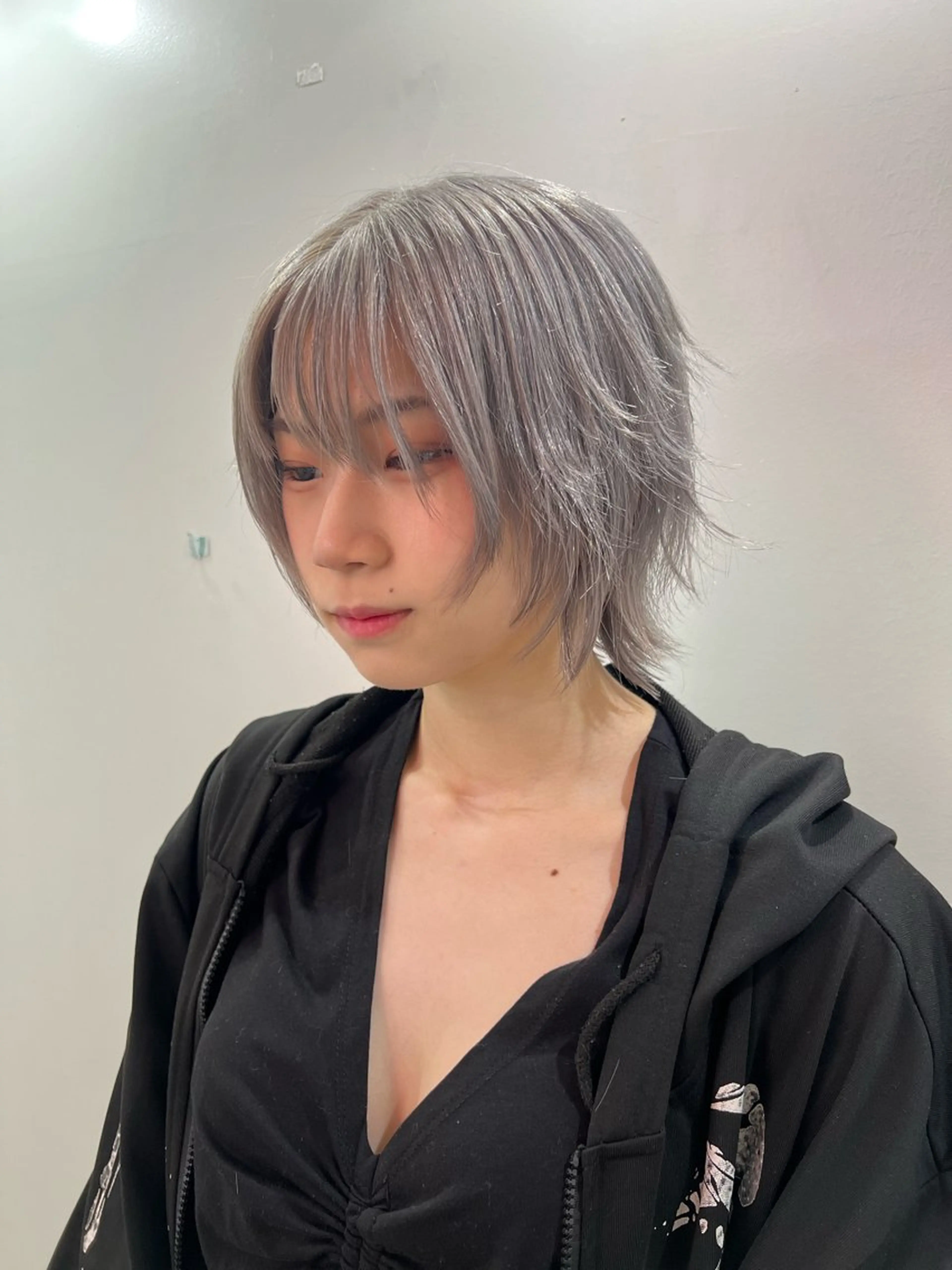 ショート 💥ウルフカット デザインあんな💥のヘアスタイル