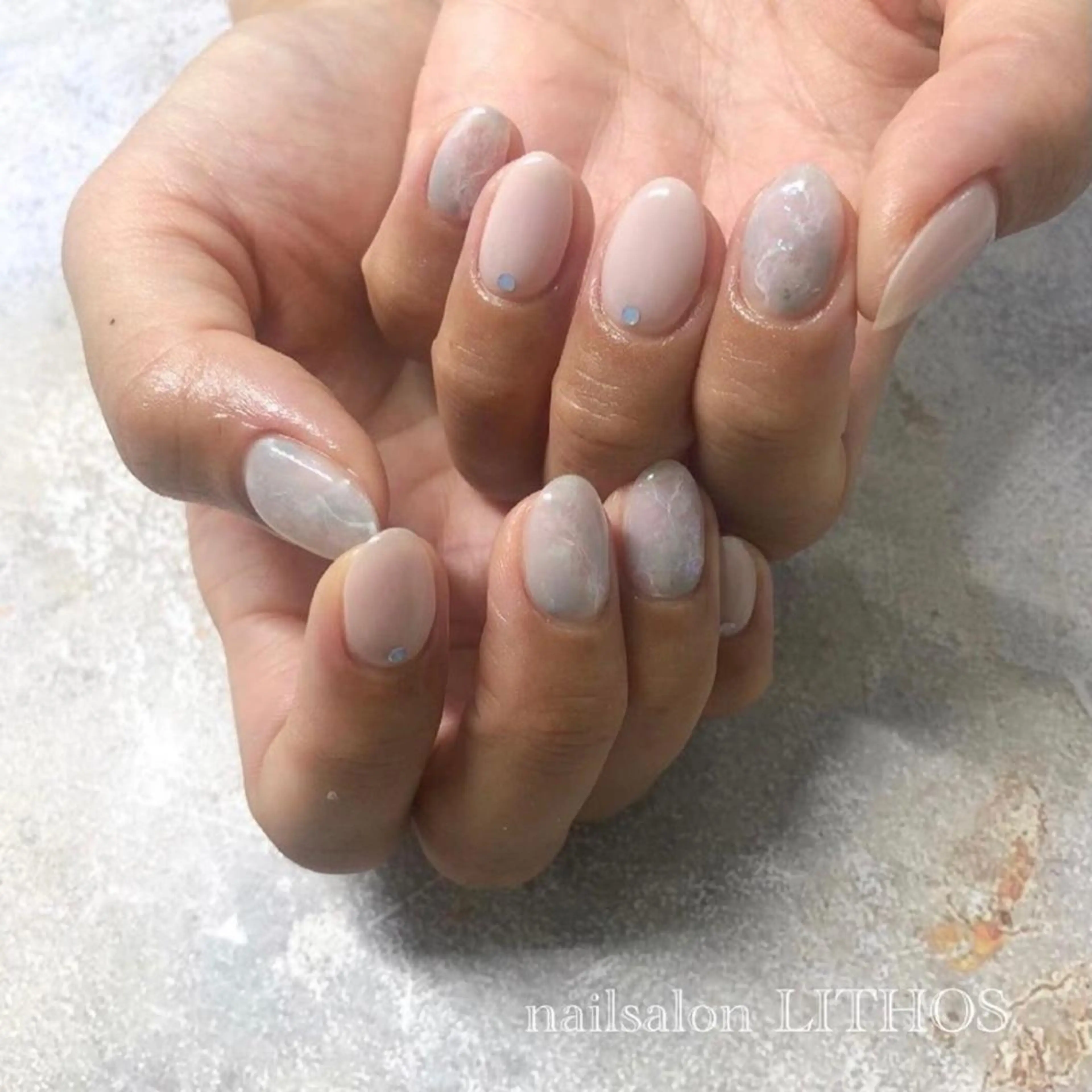 ネイル ハンドネイル nailsalon Lithos所属・nailsalon Recontreのネイルデザイン
