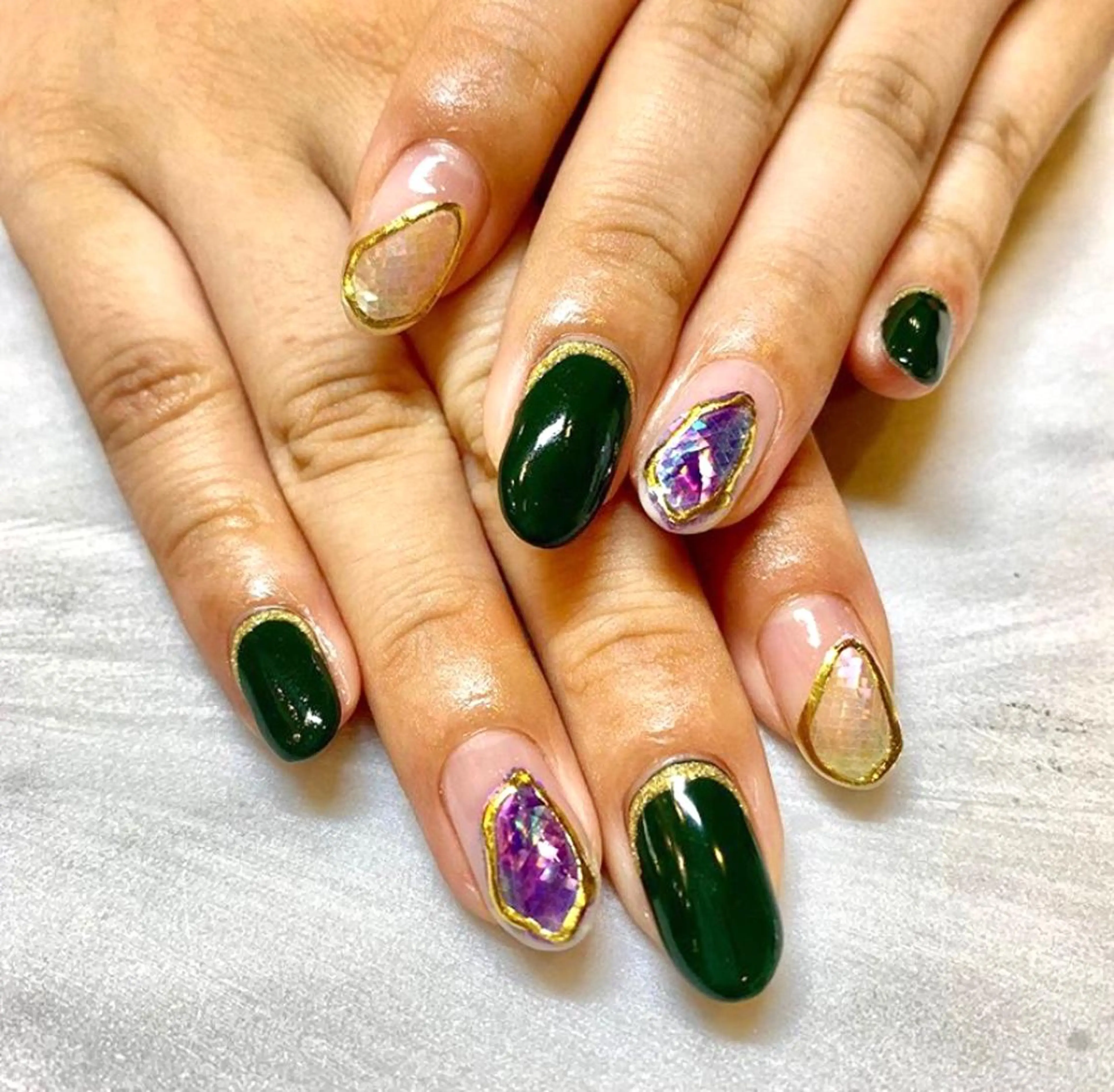 ネイル 水戸 彩夏のネイルデザイン