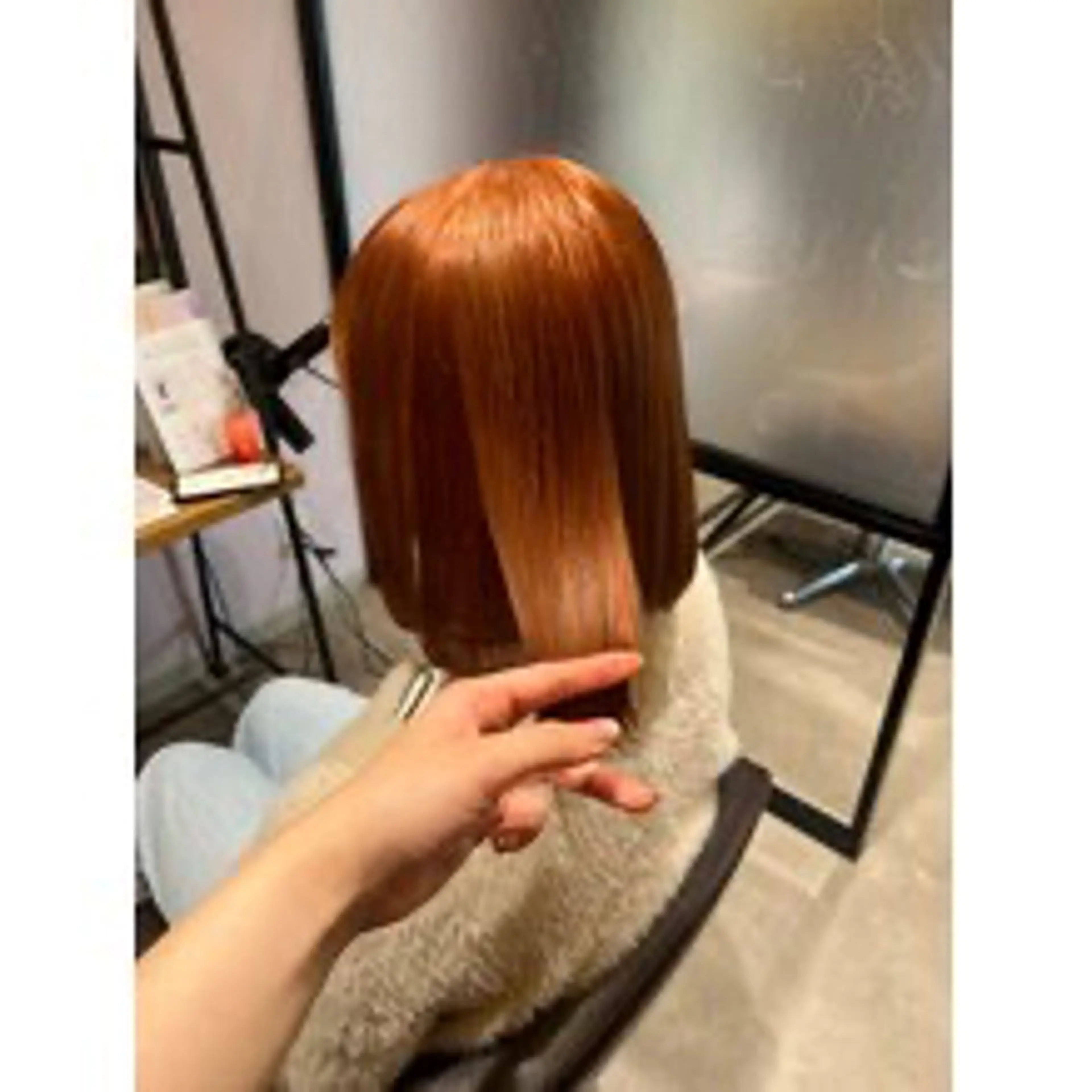 カラー ヘアカラー 梶 瑞希のヘアスタイル