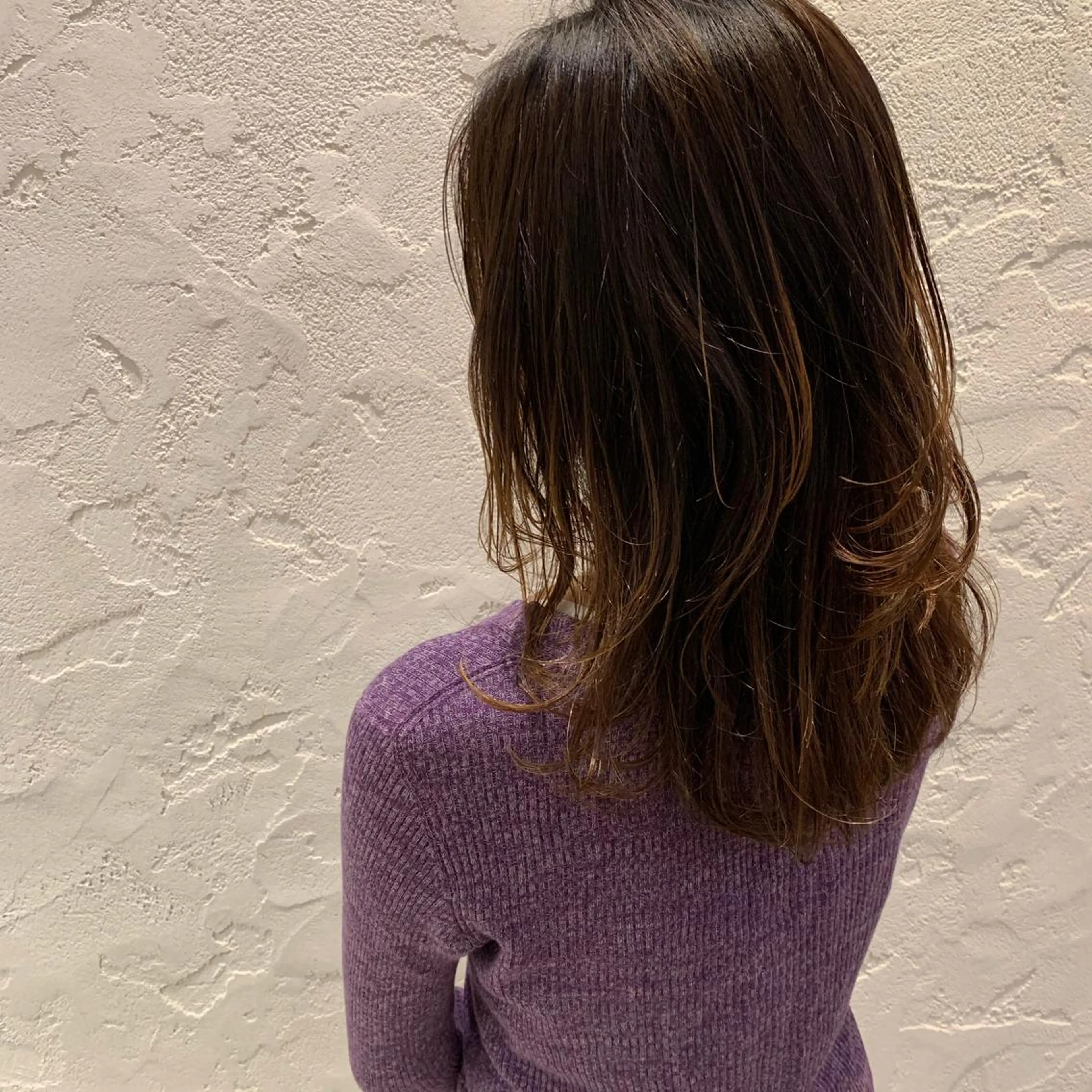 ロング カラー レイヤーカット 🌟アレンジが似合う カラー🌟Rumiのヘアスタイル