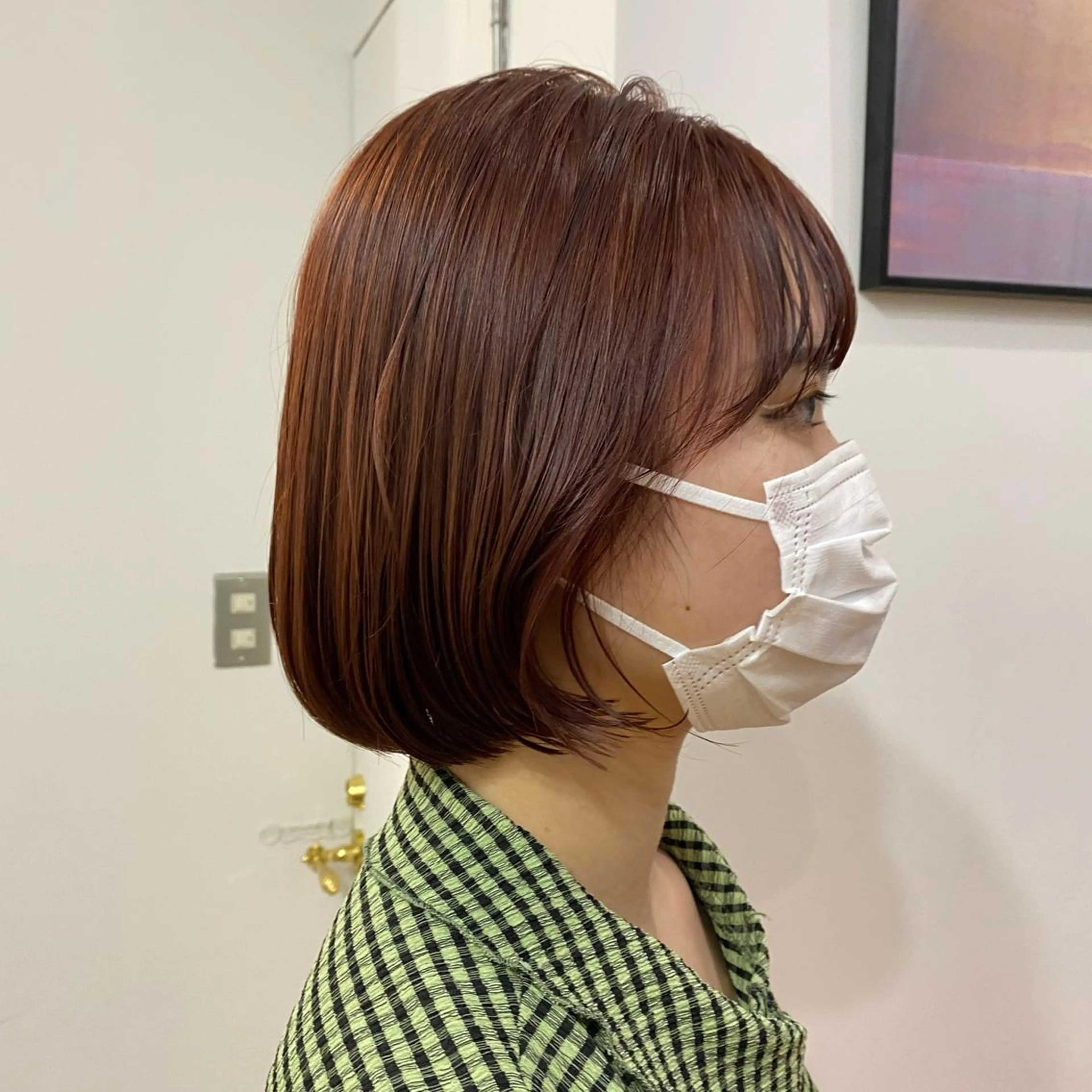 ショート カラー 🪭risa 暖色/レイヤー🪭のヘアスタイル