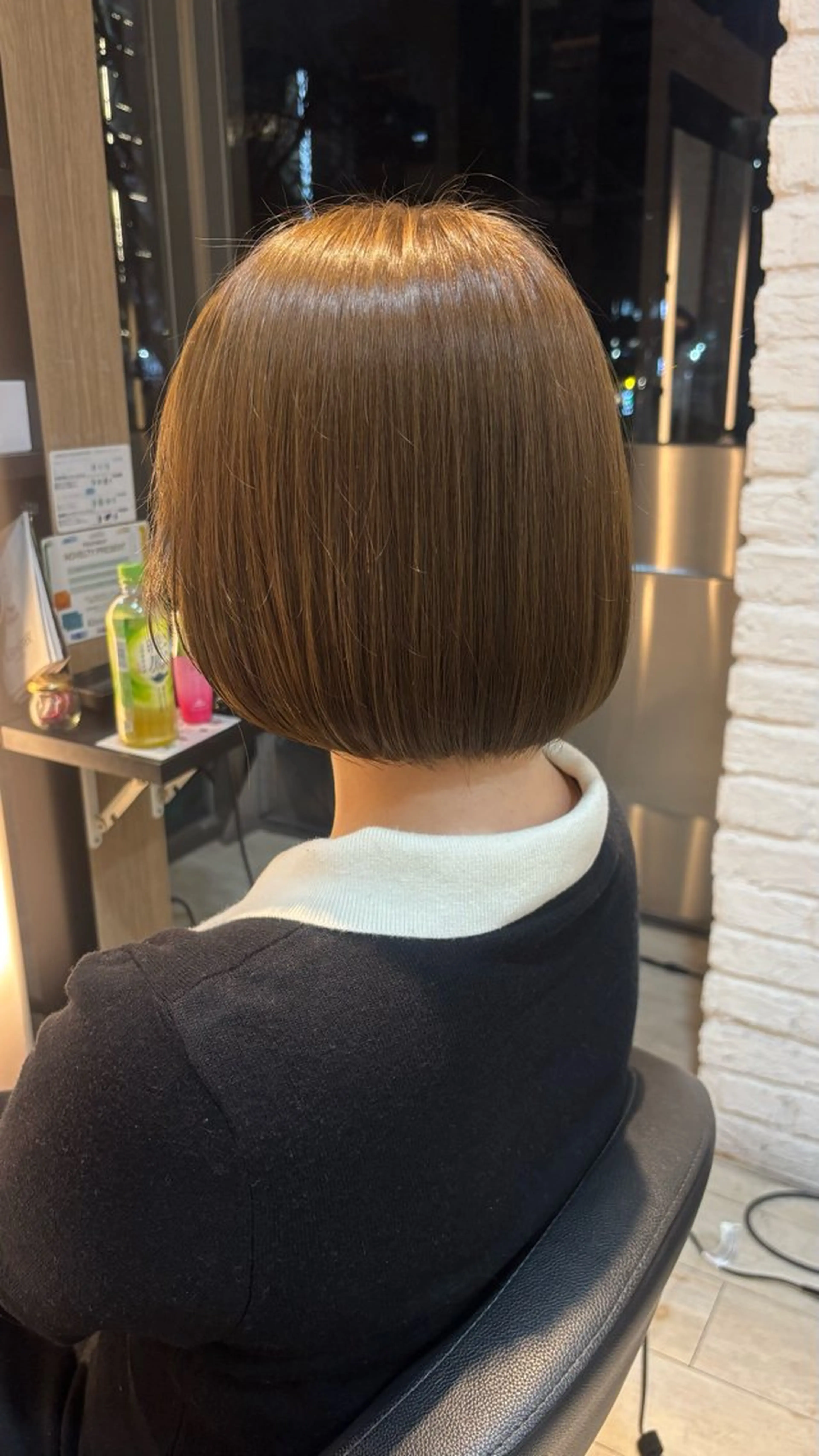 カラー ブリーチ ダブルカラー ブリーチなしカラー ヘアカラー miyu/ボブ/ 透明感カラー/栄のヘアスタイル