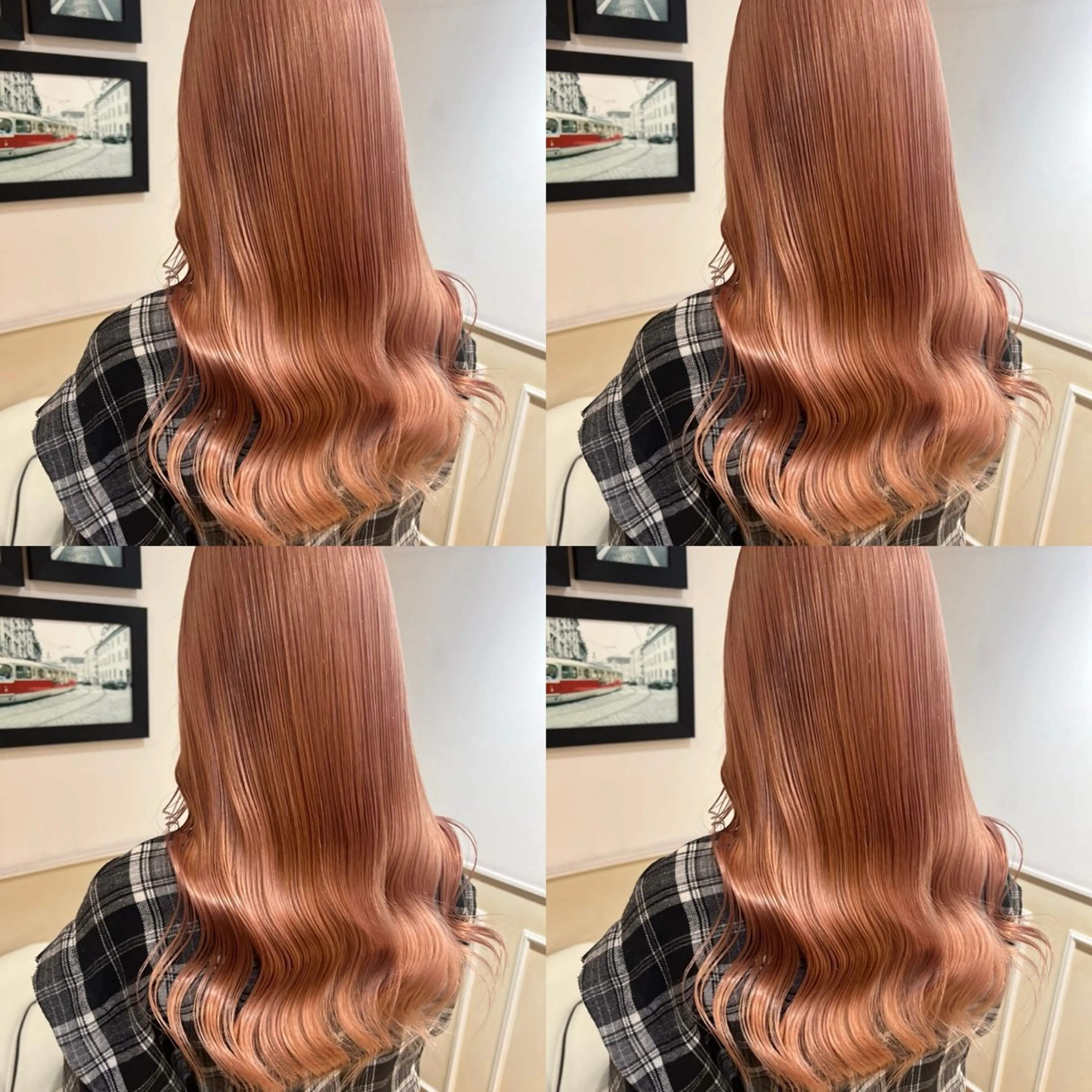 ロング カラー カット ヘアカラー トリートメント 店長✨️韓国ヘア✖️ 髪質改善カラー／純大のヘアスタイル