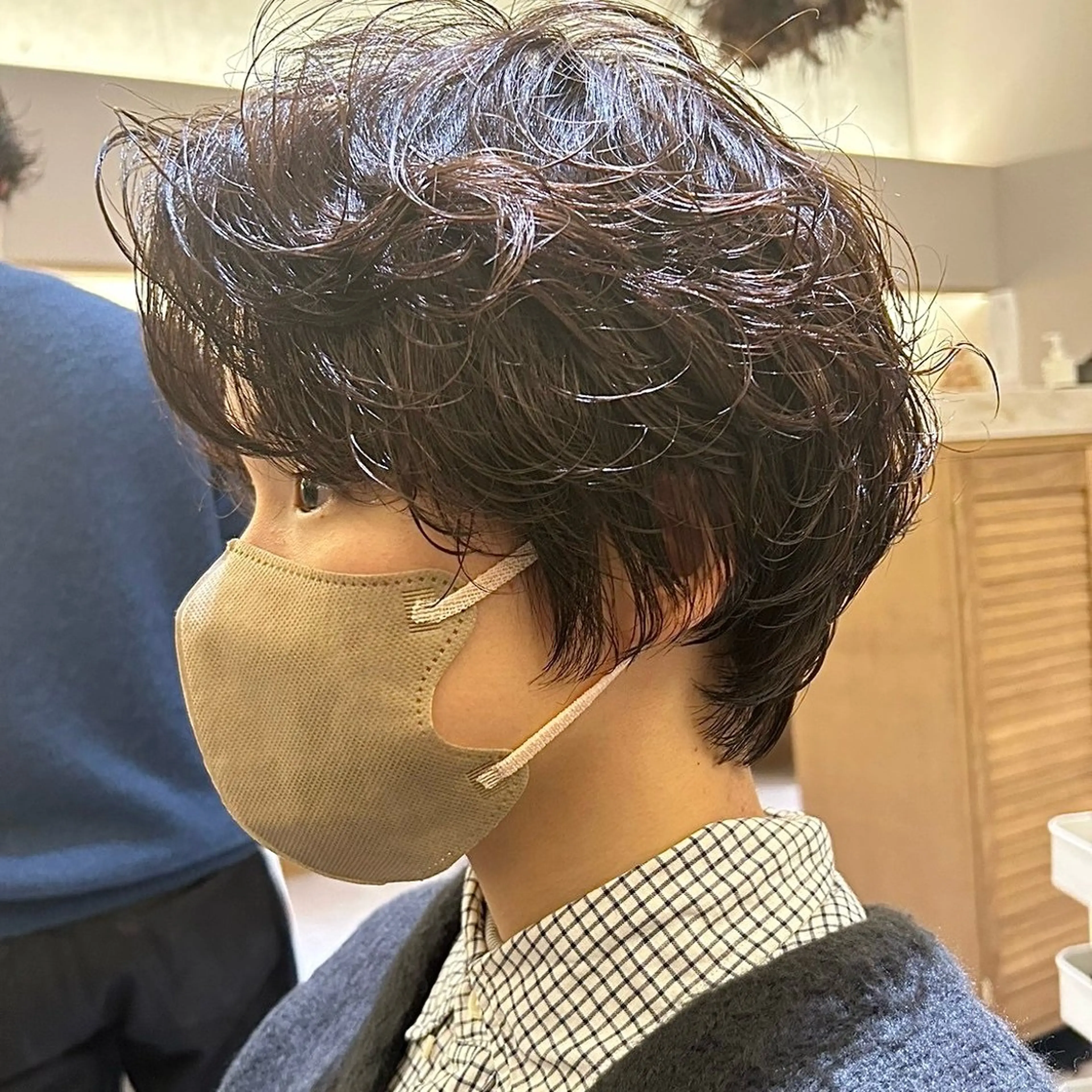 ショート パーマ yiye青山店所属・無料カットモデル /yuukaのヘアスタイル