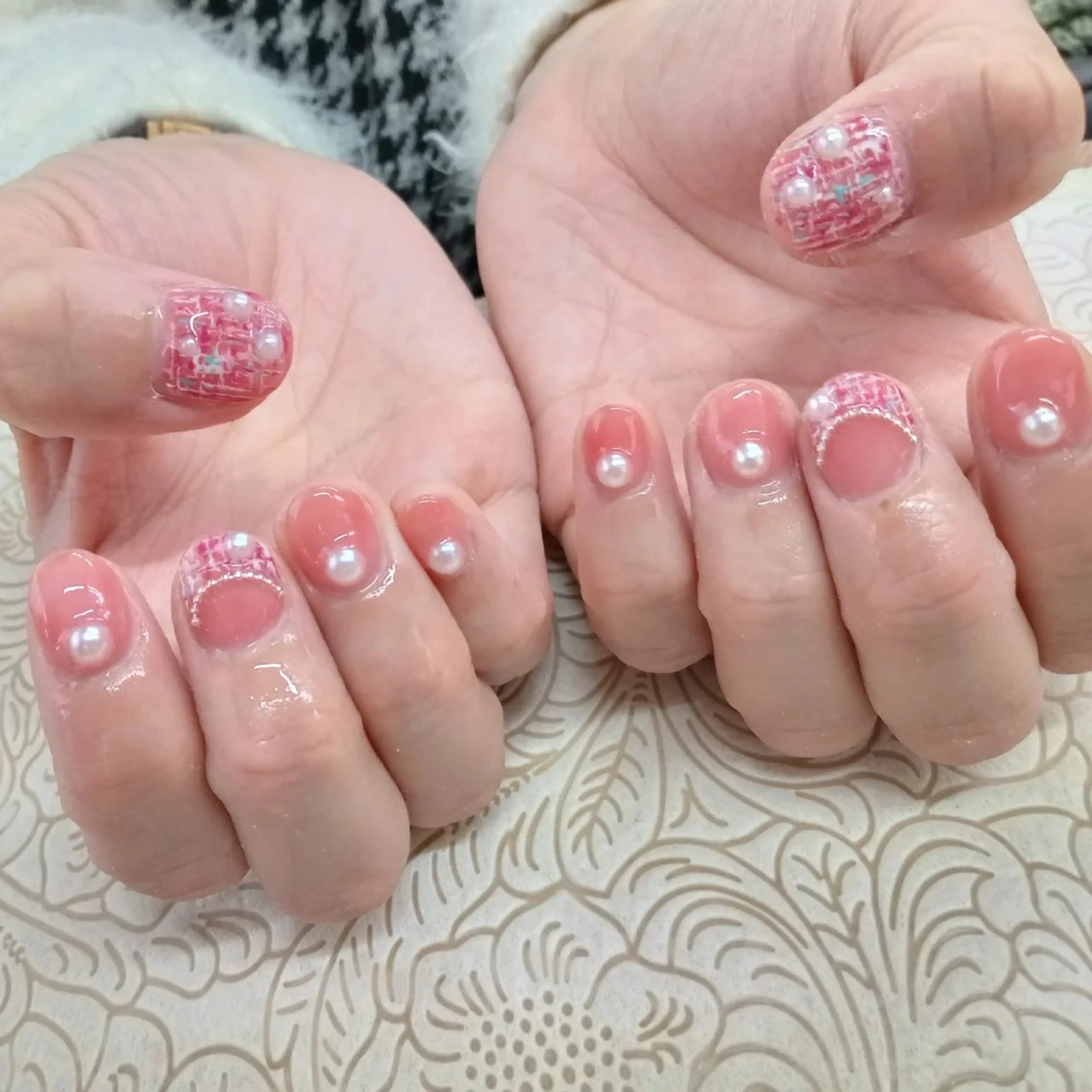 ネイル フラワーネイル precious nail room所属・precious nail  roomのネイルデザイン