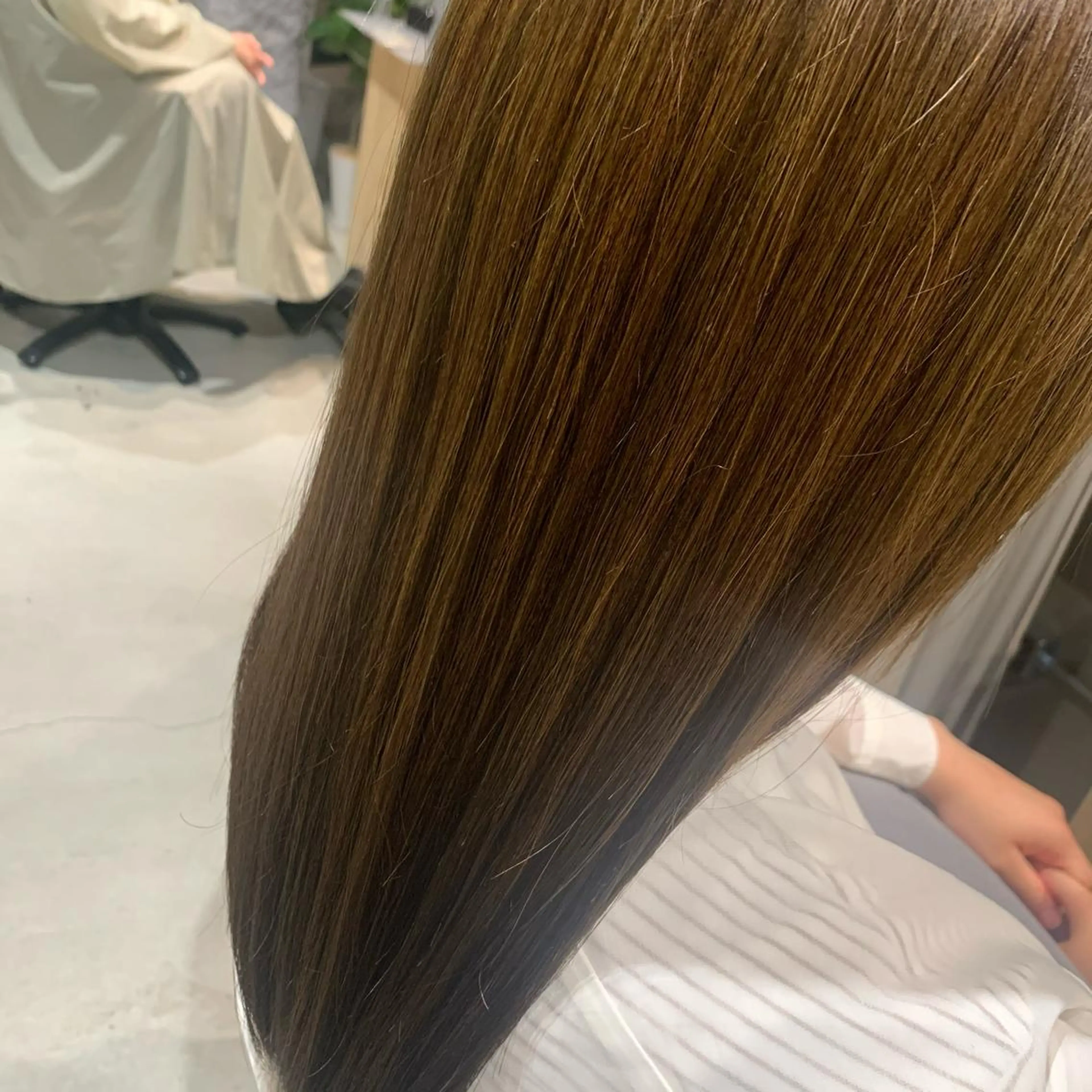 ロング 髪質改善 hair  bh.maara所属・bh.maara デザイン／ハイトーンのヘアスタイル