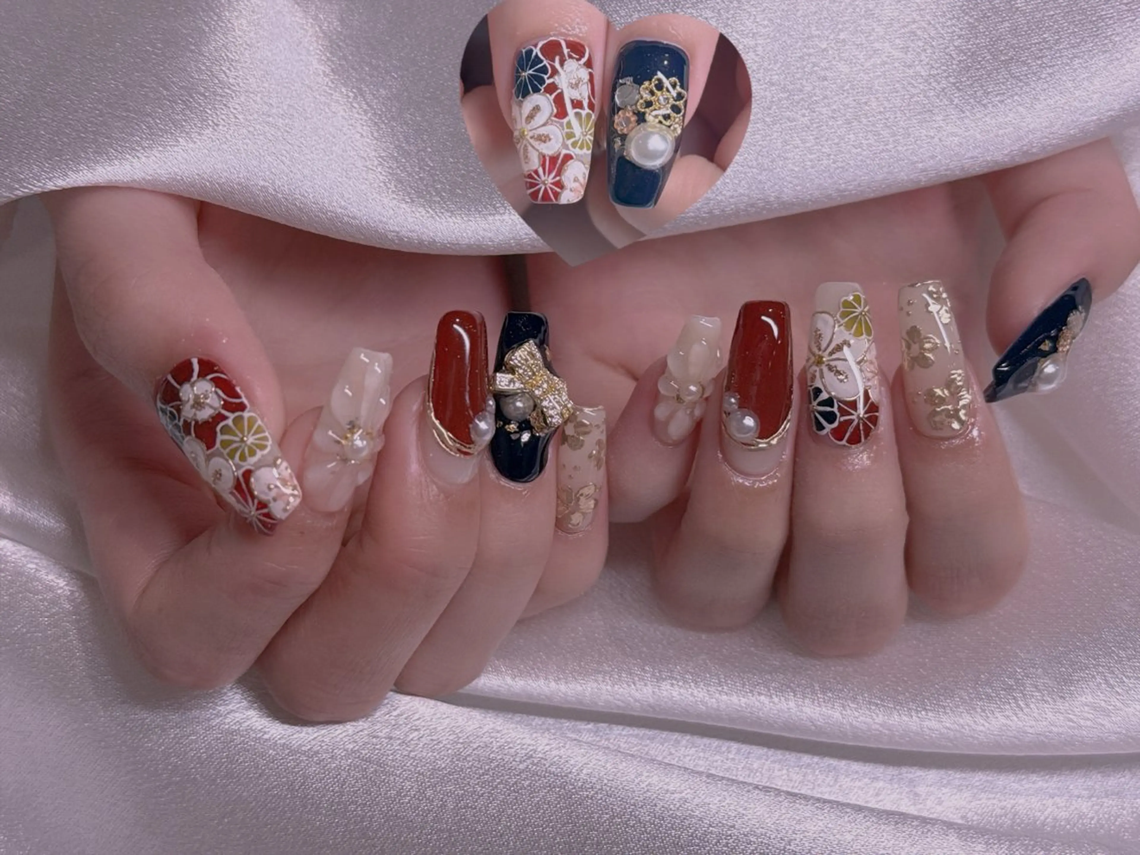 ネイル 長さだし専門店 M2　rikaのネイルデザイン