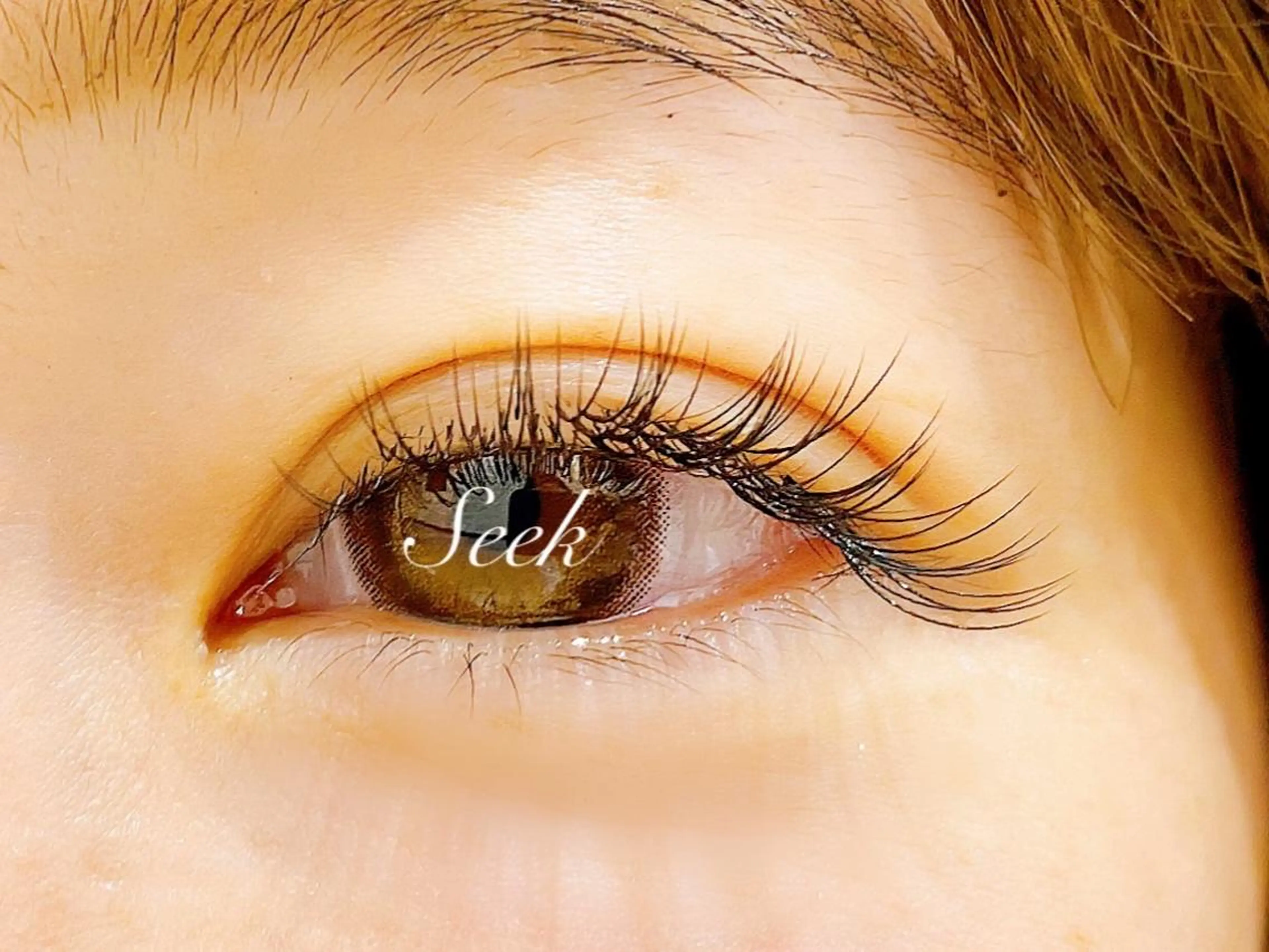 マツエク・マツパ Cカール 目尻長め セーブル Seek lash&browのエステ・リラクイメージ