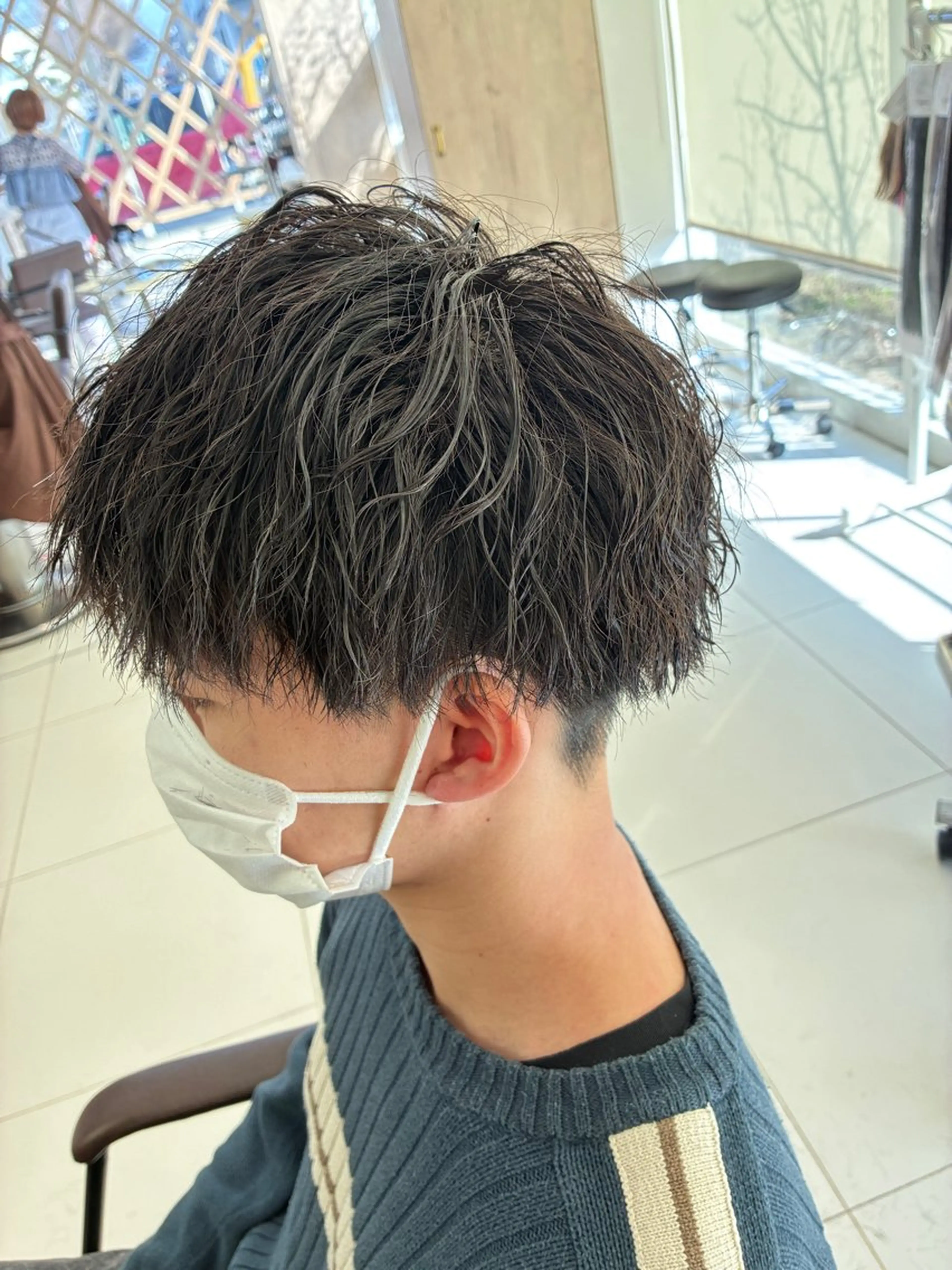 カットandツイストスパイラルの写真