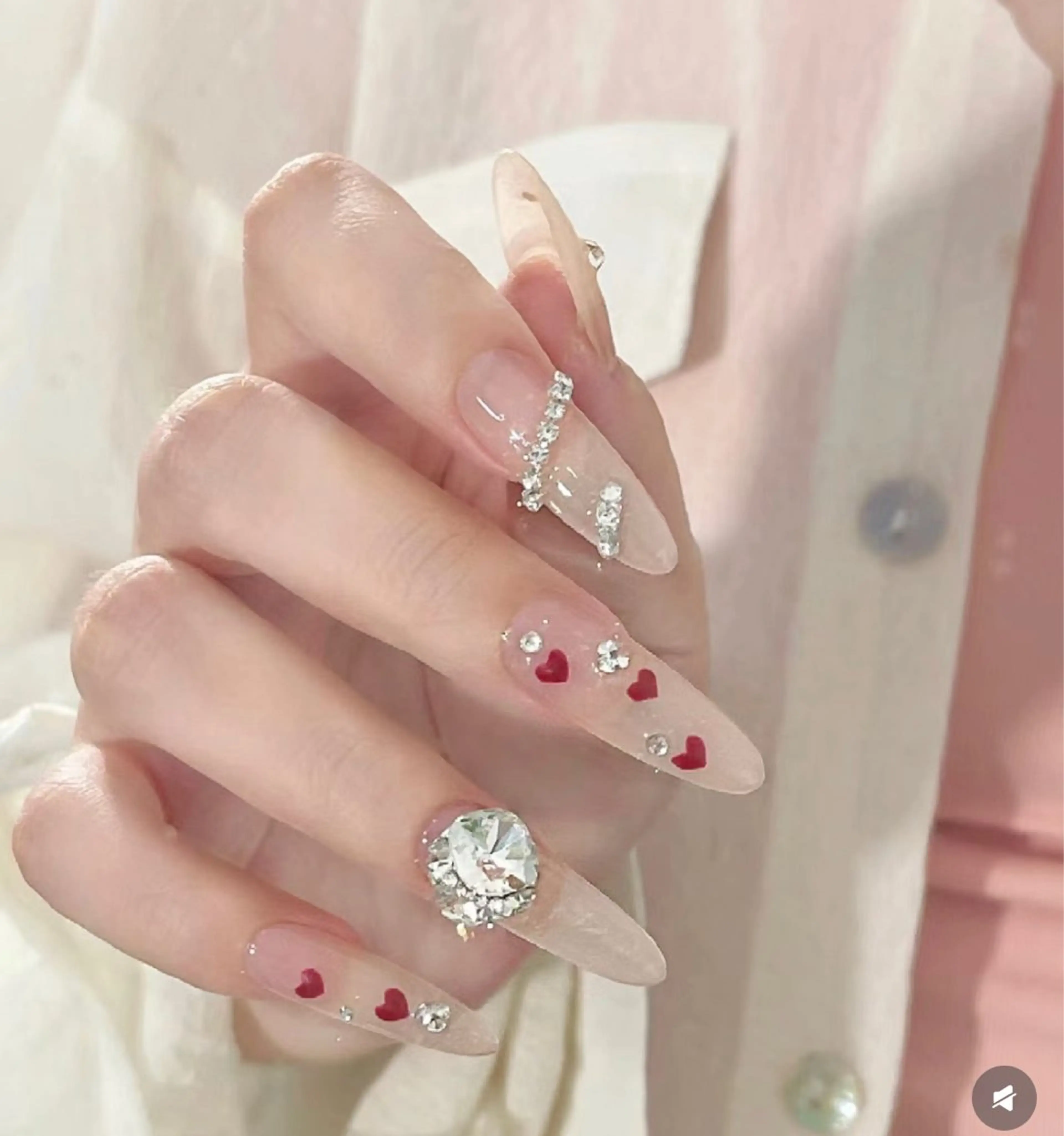 ネイル ハンドネイル ハンドケア 🍑 momo_nailのネイルデザイン