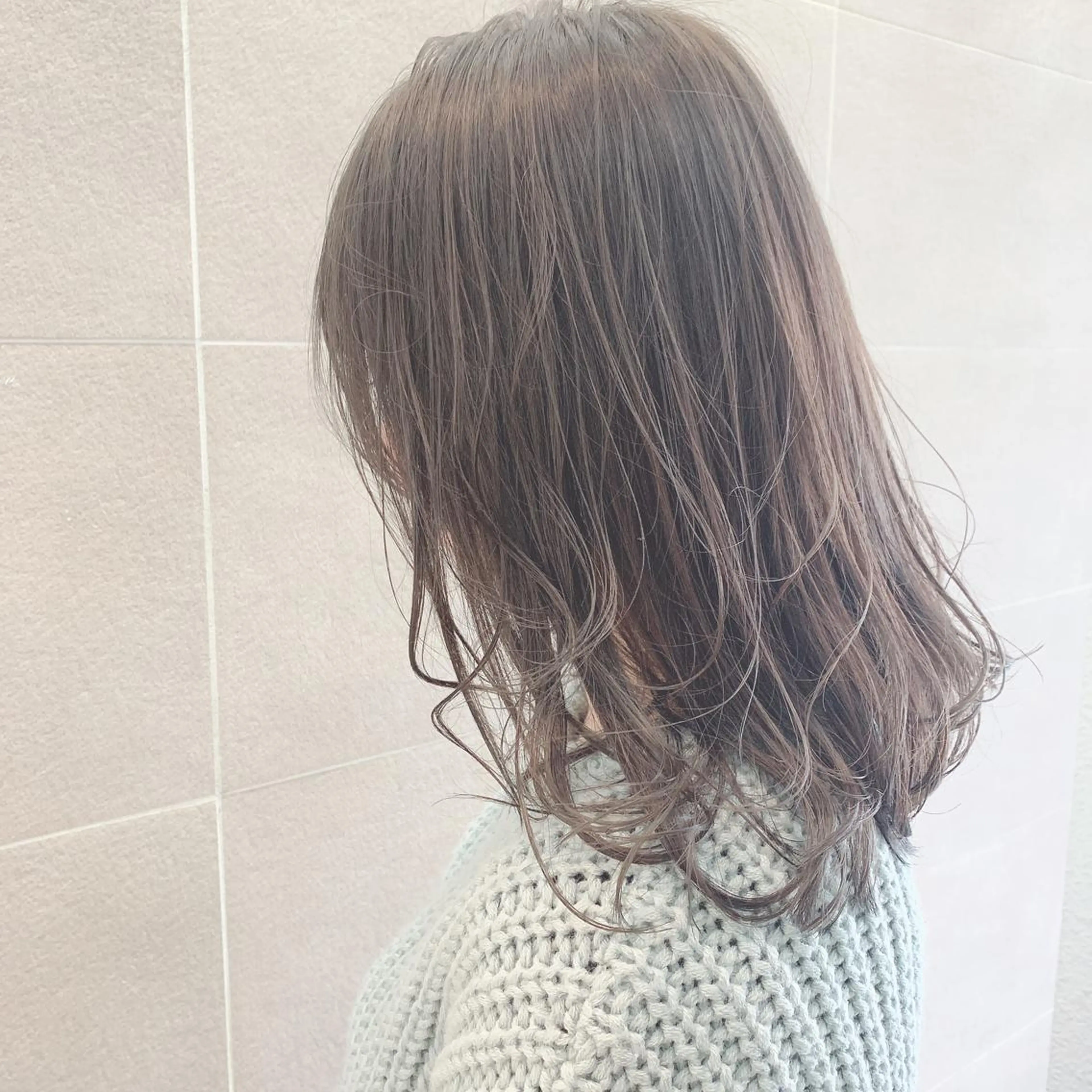 カラー ベージュカラー ミント ミントベージュ nui所属・ﾚｲﾔｰ.ﾍｱｾｯﾄ 🤍宮本しおりのヘアスタイル