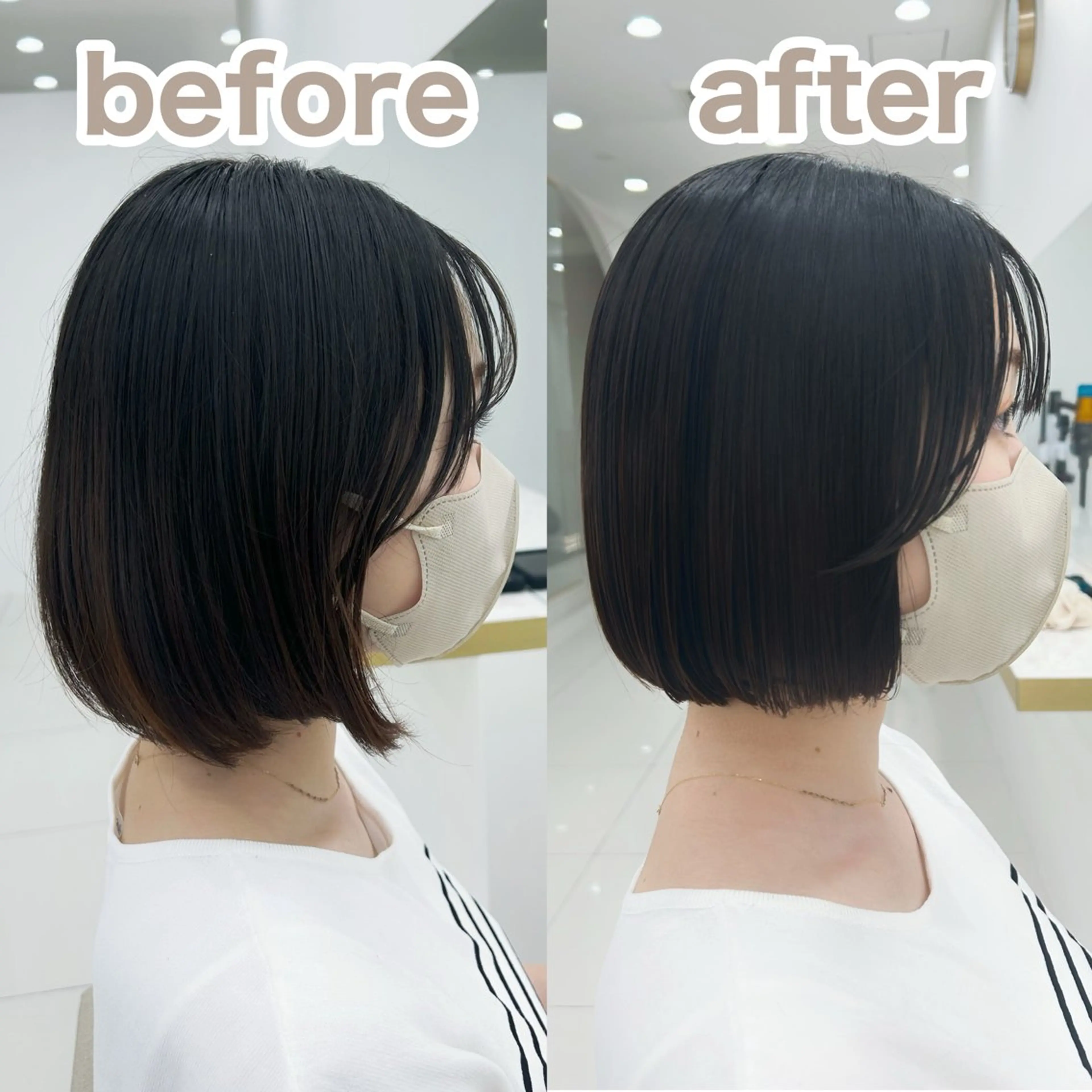 ショート 韓国顔まわり/前髪 /レイヤー/いつきのヘアスタイル