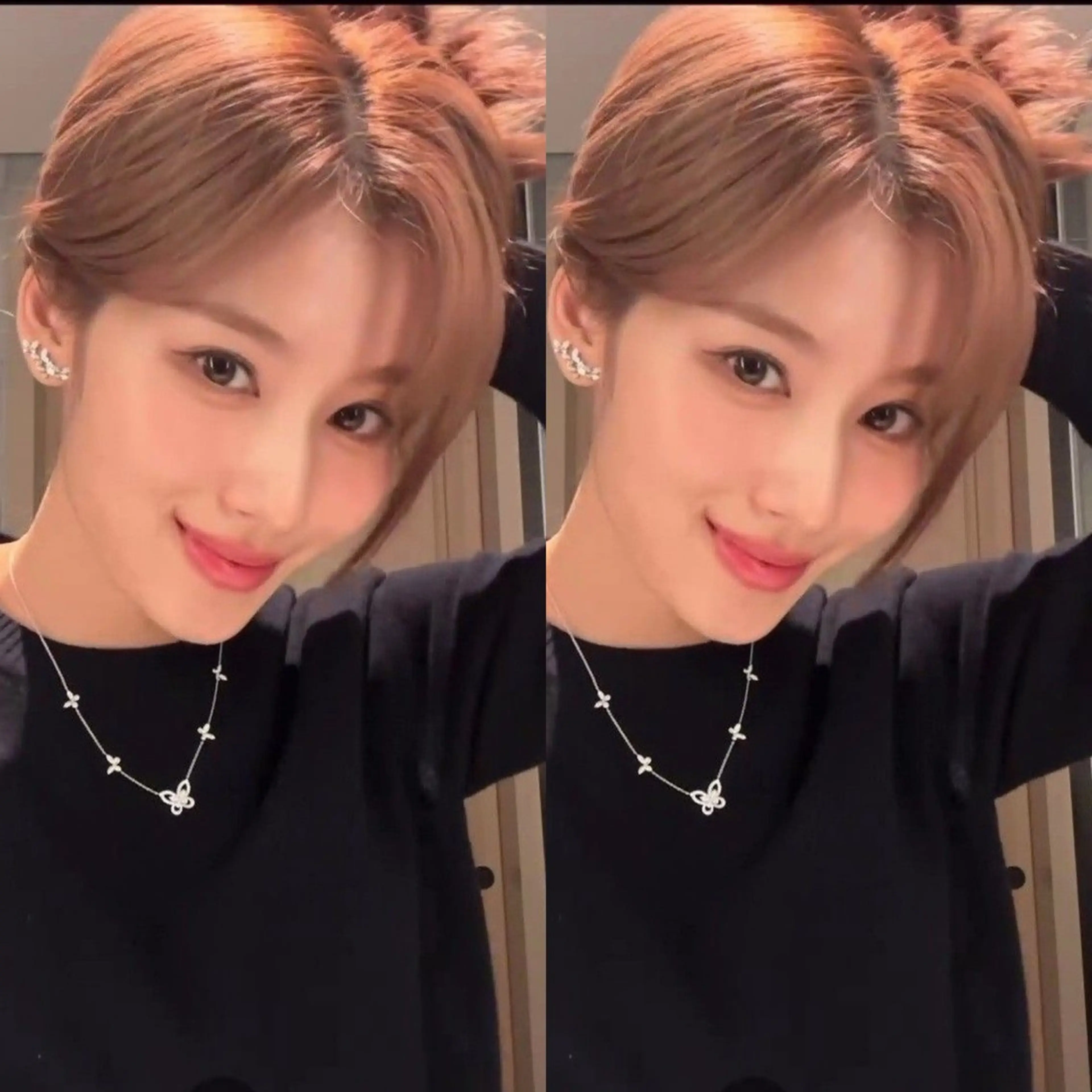 セミロング カラー 山崎/ボブ縮毛矯正 レイヤー髪質改善のヘアスタイル