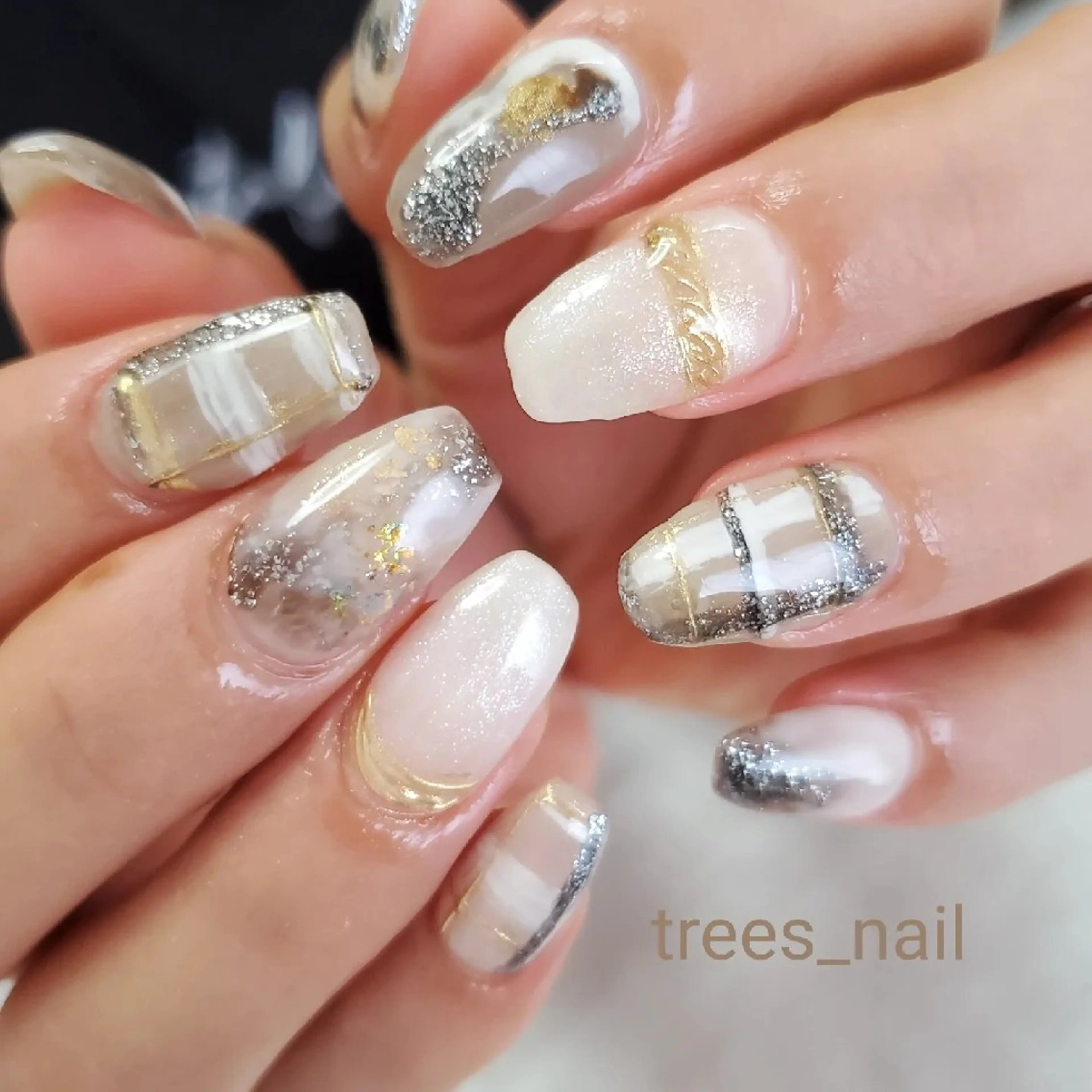 ネイル trees_ nailのネイルデザイン