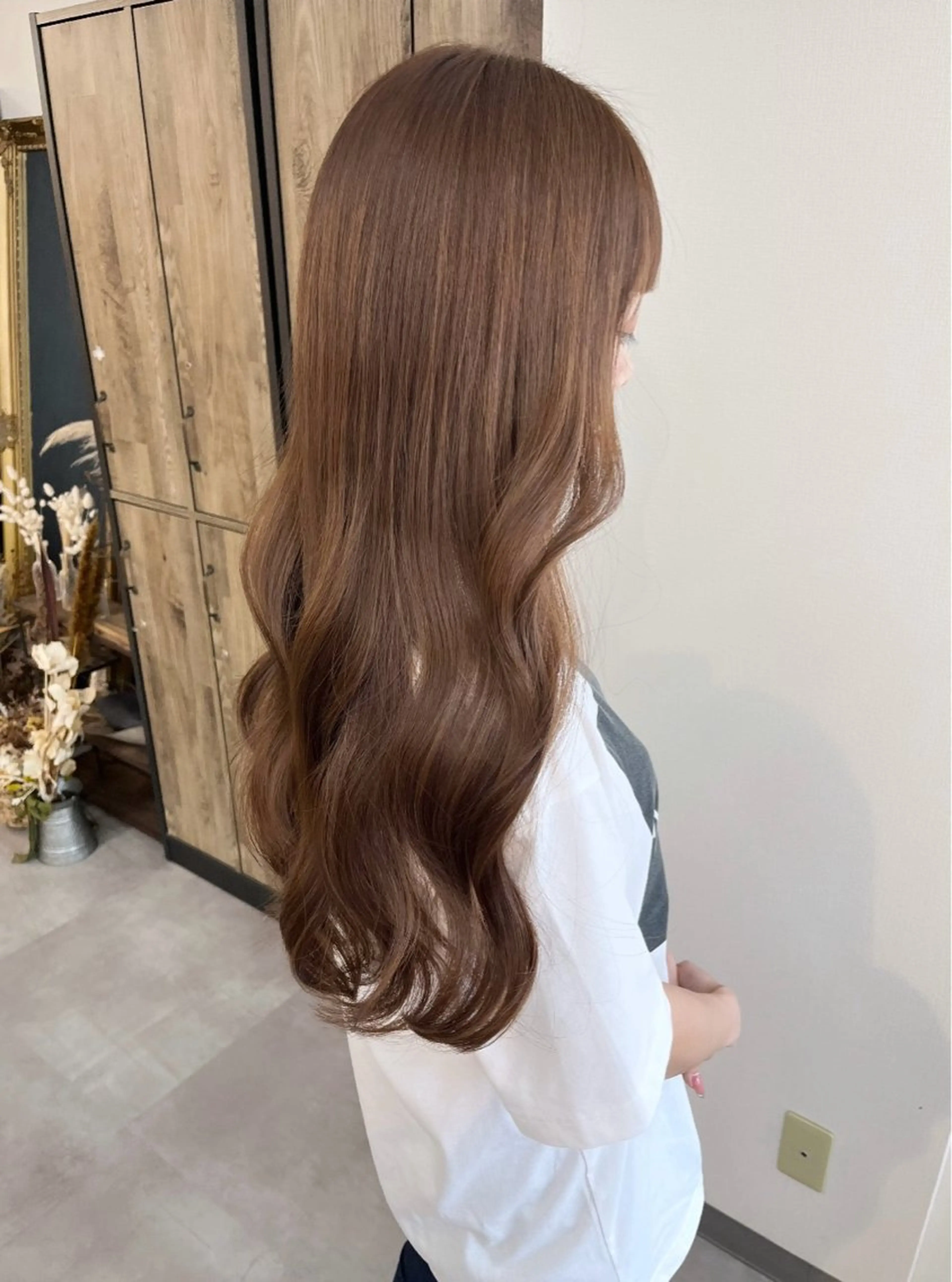 ロング ヘアカラー トリートメント 当日予約◎ risaのヘアスタイル