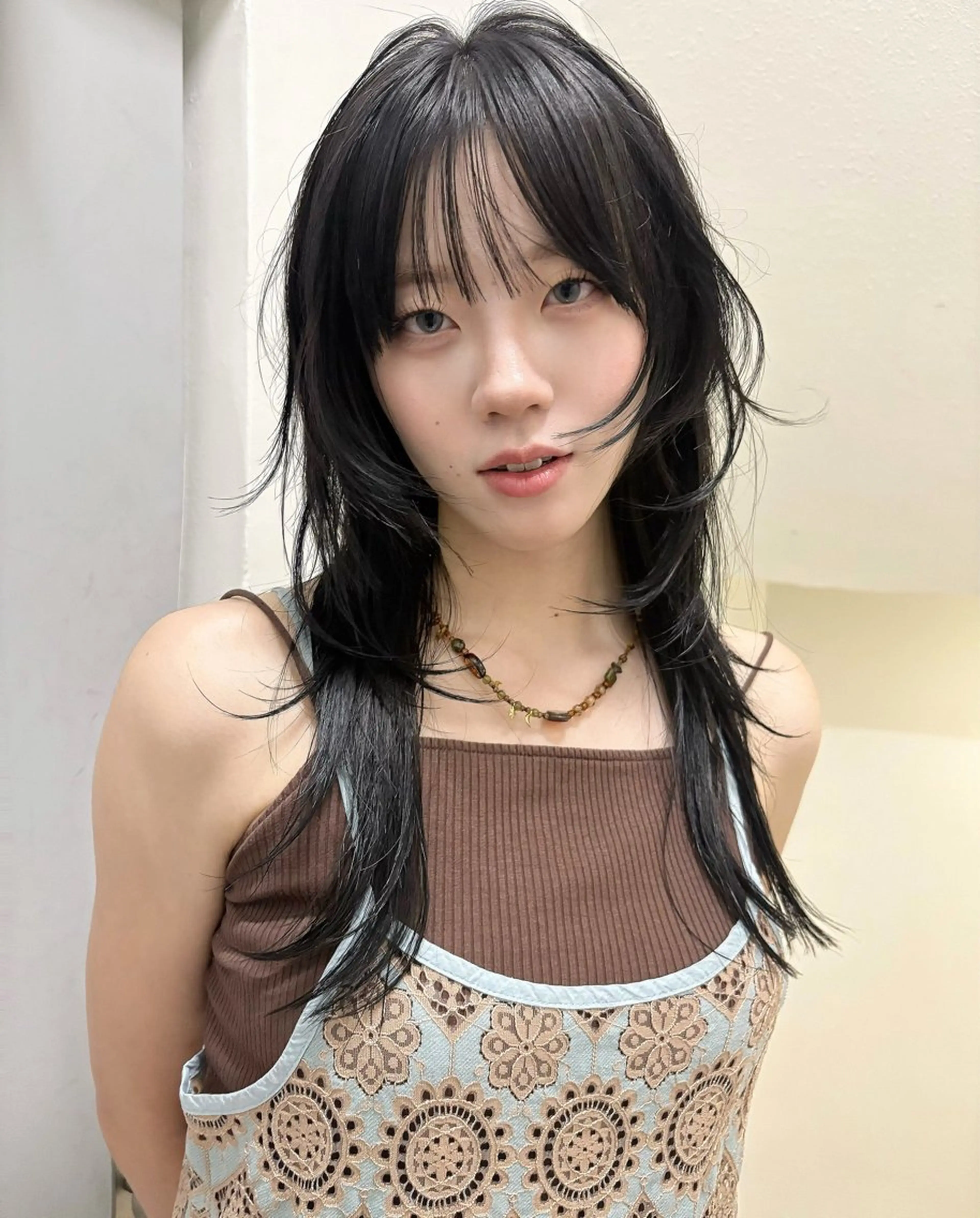 カラー 透明感カラー ヘアカラー トリートメント miyo .⋆のヘアスタイル