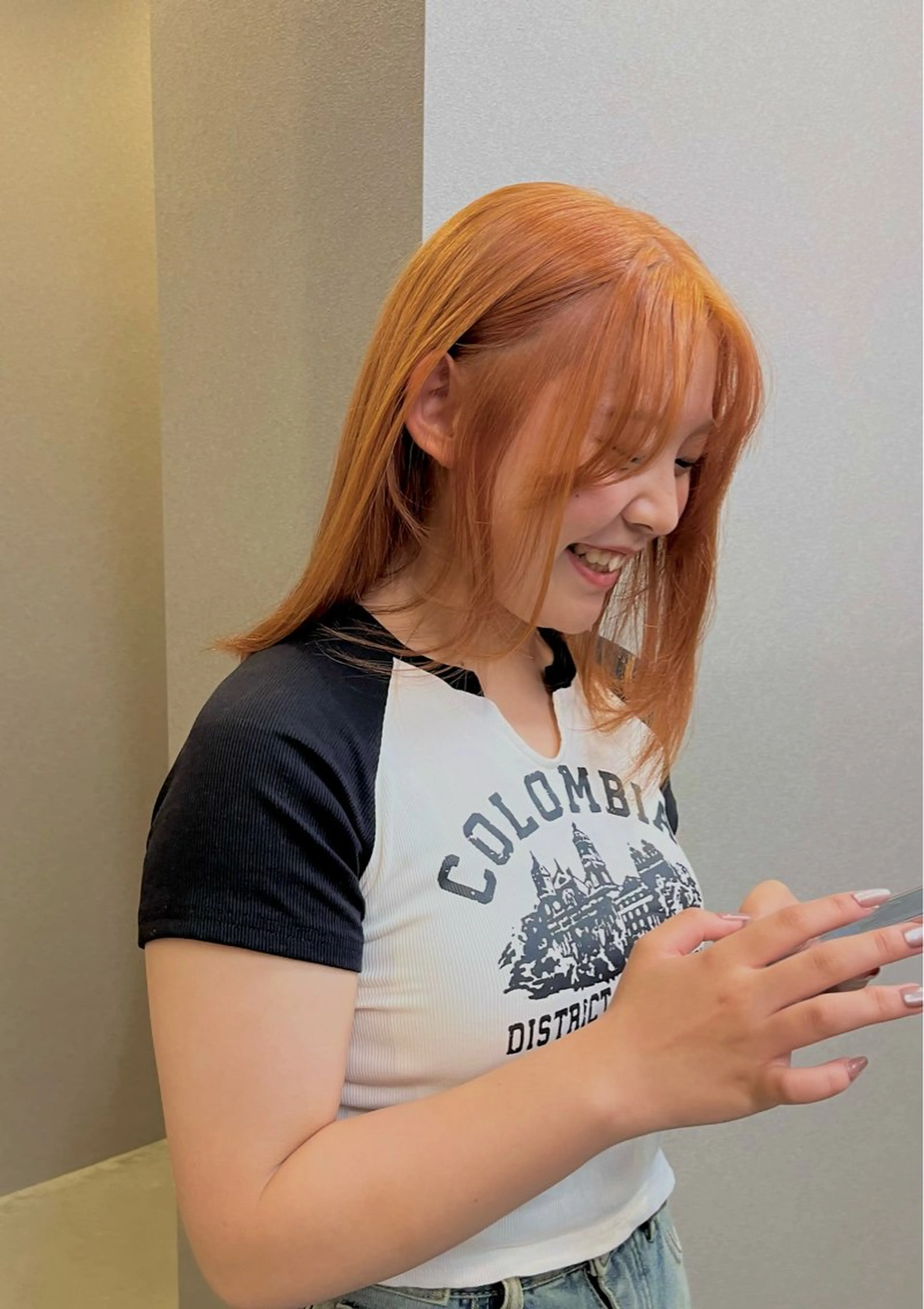 カラー ブリーチ cyaco g所属・cyaco g aimiのヘアスタイル