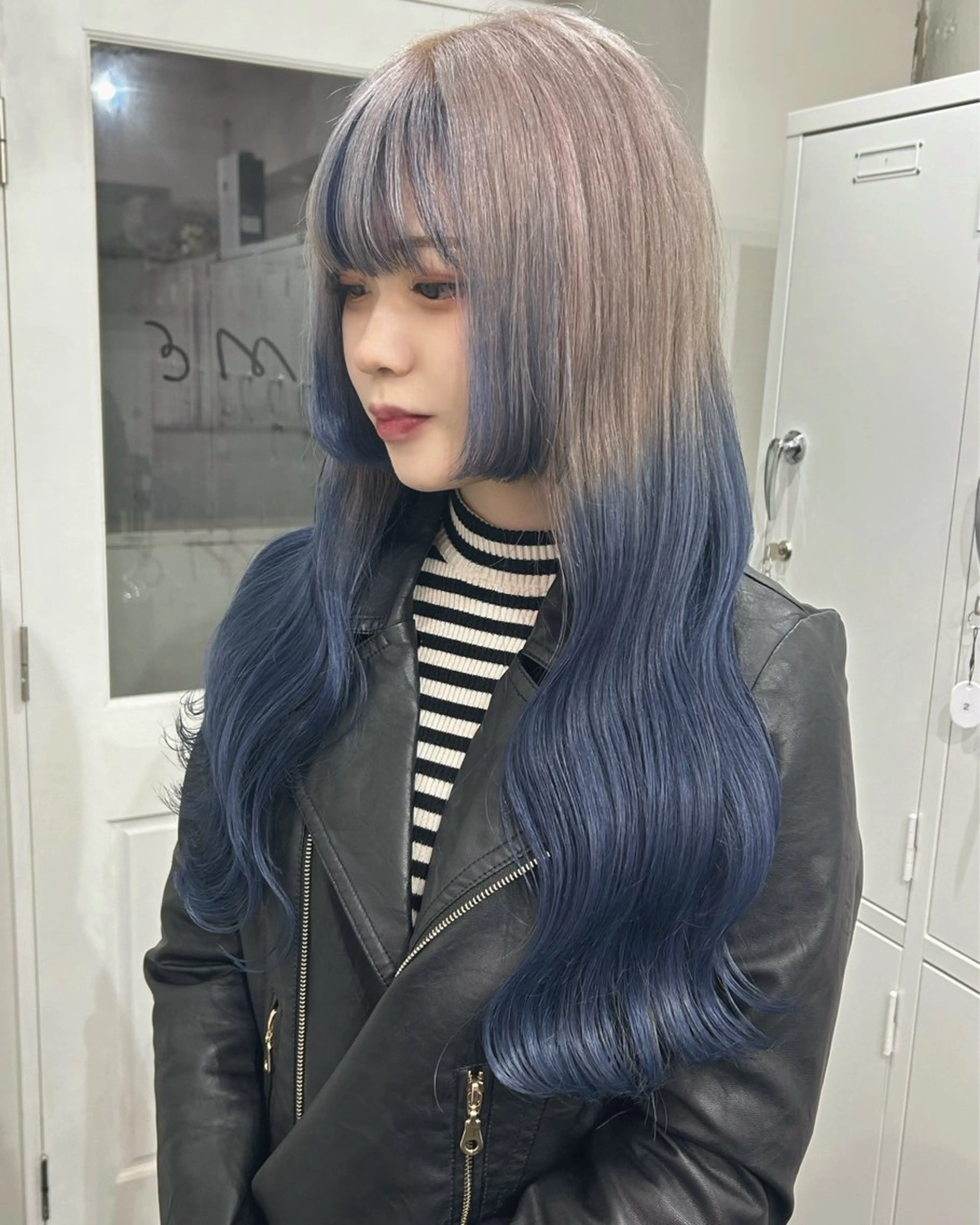 ロング カラー ヘアカラー トリートメント 🥣ミコト/ウルフ ハイトーン特化🥣のヘアスタイル