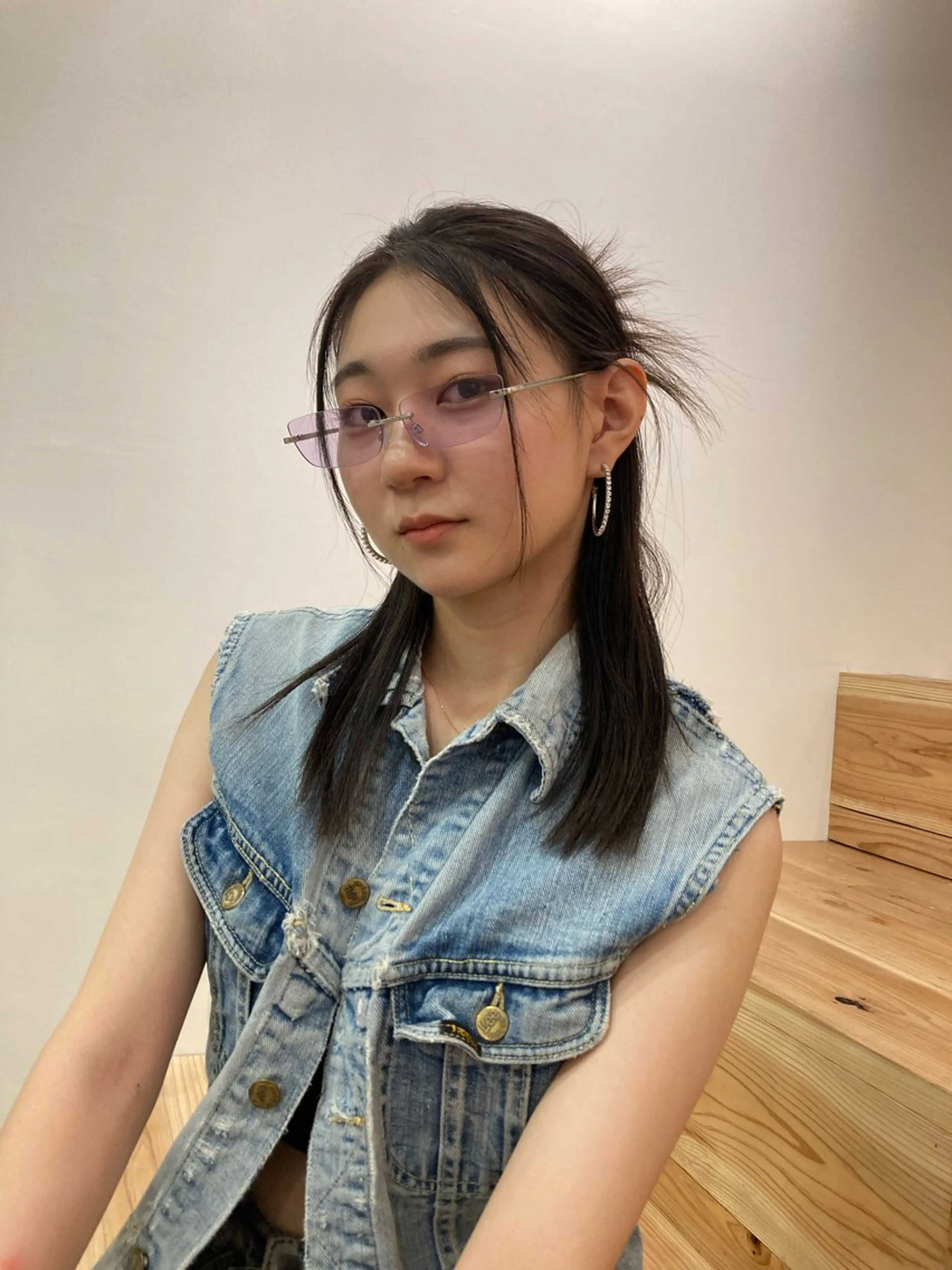 ロング カット ヘアカラー トリートメント 🩵縮毛矯正・ボブ 岩原朋也🩵のヘアスタイル