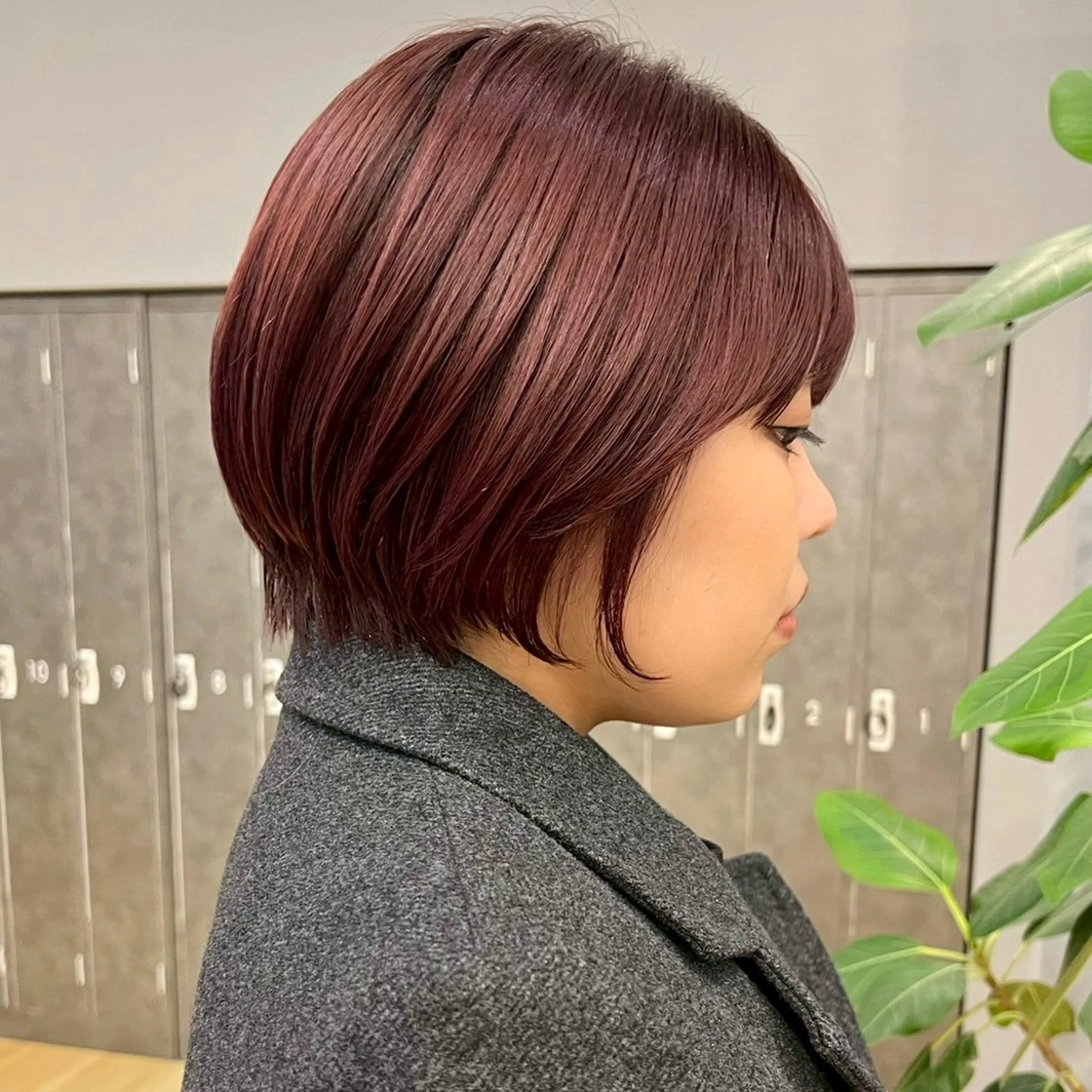 ショート 暖色/ボブ/吉岡美音 GIEN NU茶屋町のヘアスタイル