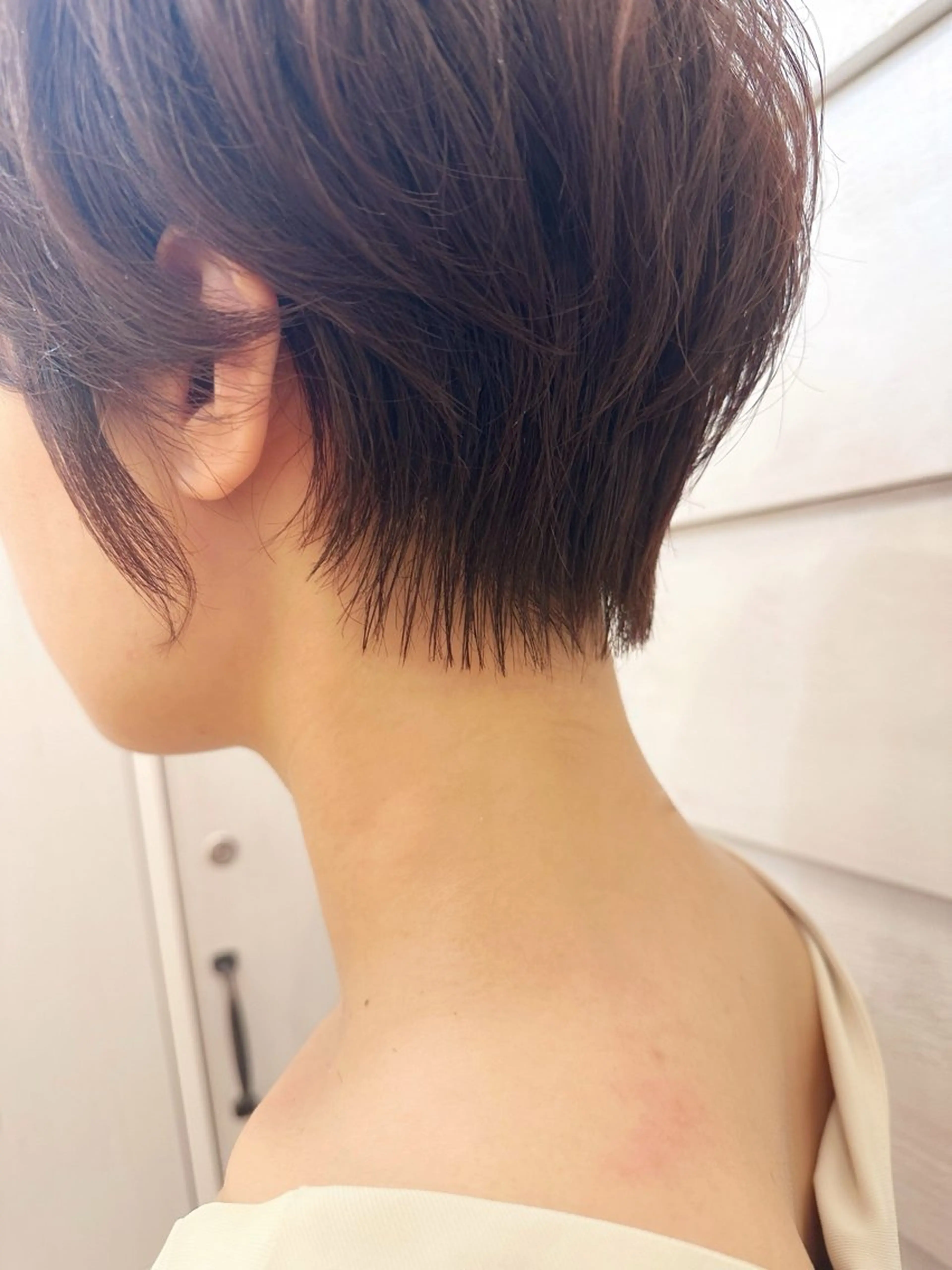 ショート ショートボブ ハンサムショート ボブ ショートヘア カット newline銀座所属・銀座ショート/ 大人ショート/金子涼のヘアスタイル