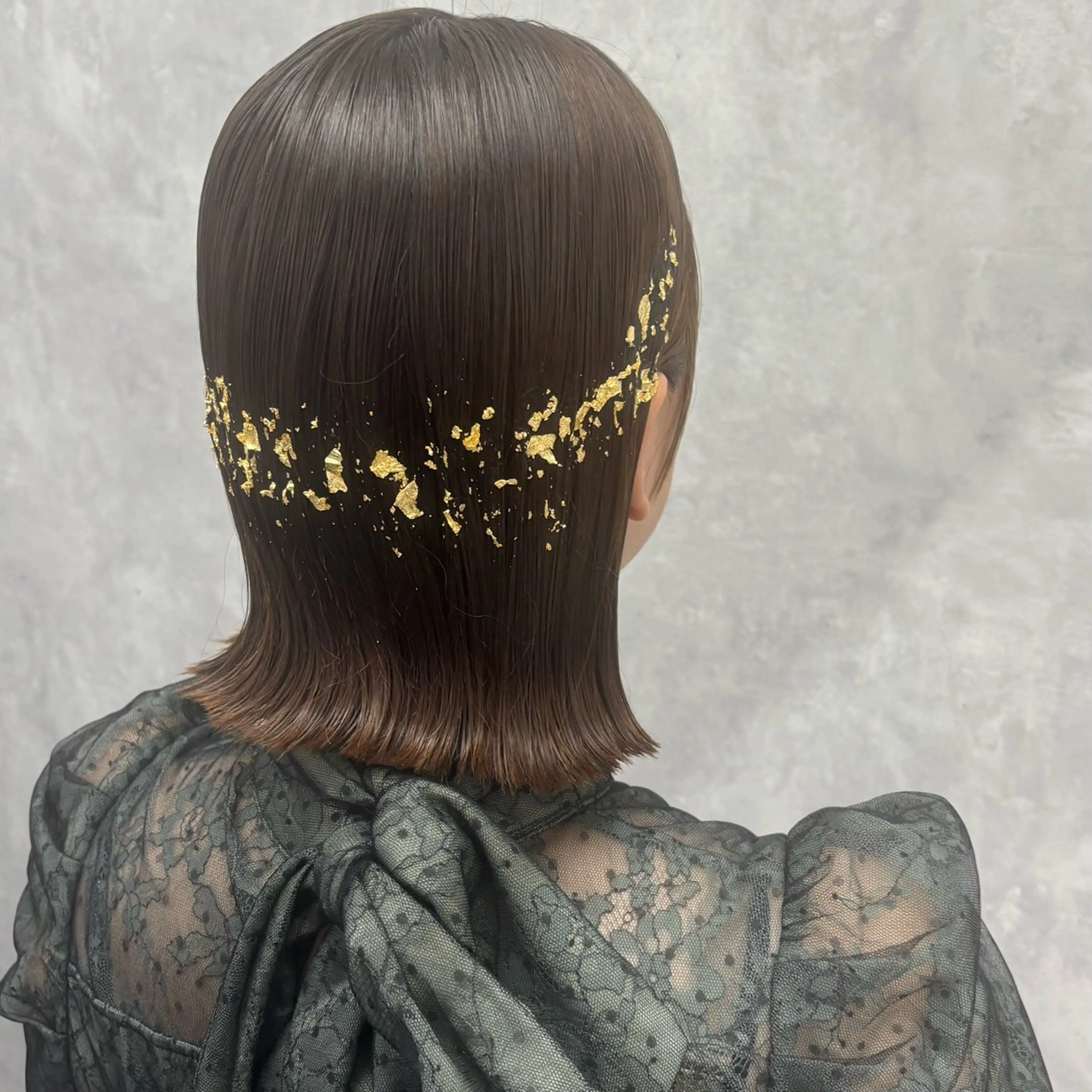 ショート ヘアアレンジ ヘアセット NUMBER_ ユイナのヘアスタイル