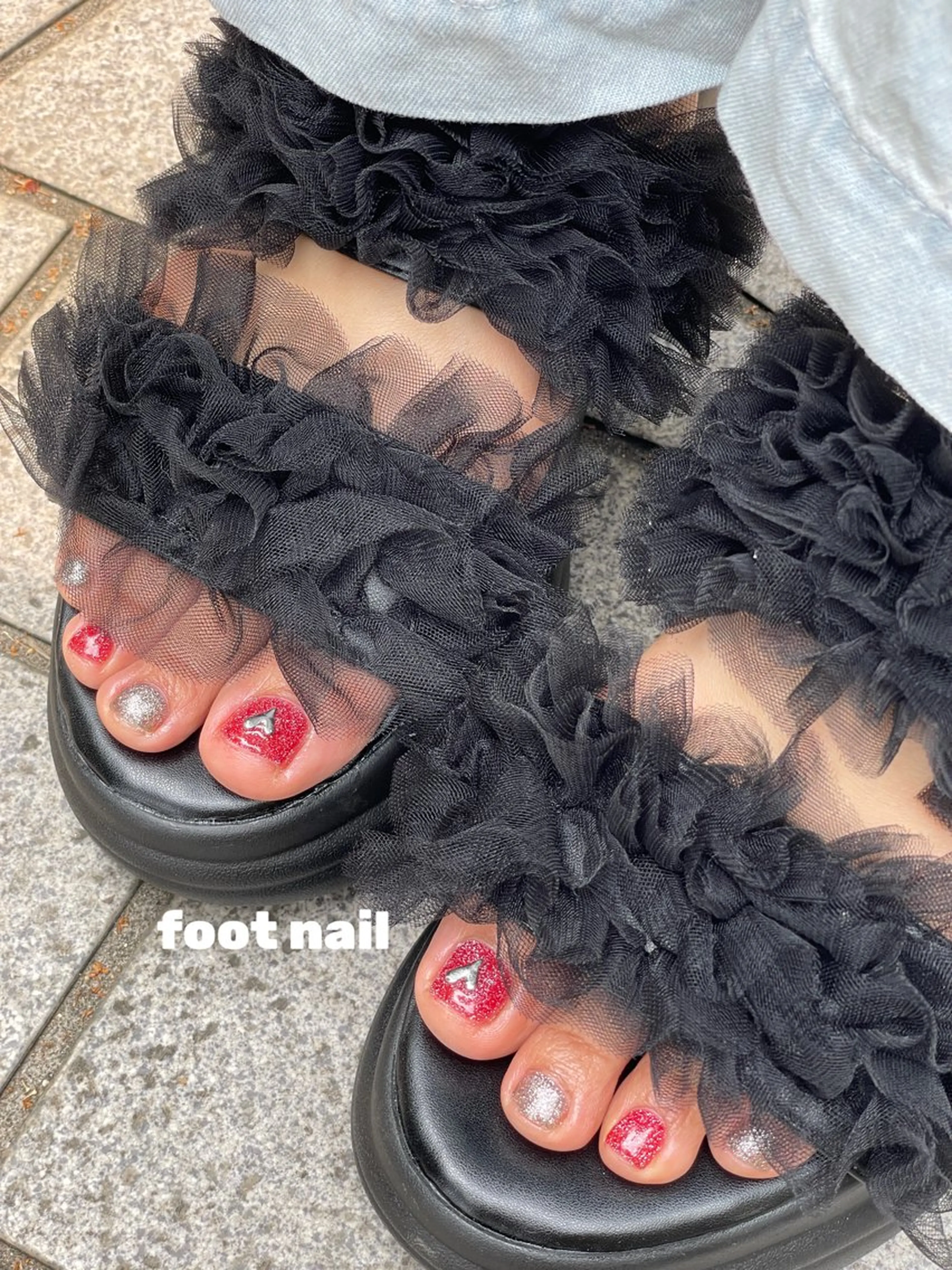 ネイル フットネイル Beauty Salon ゆくい所属・入谷 玲生奈のネイルデザイン