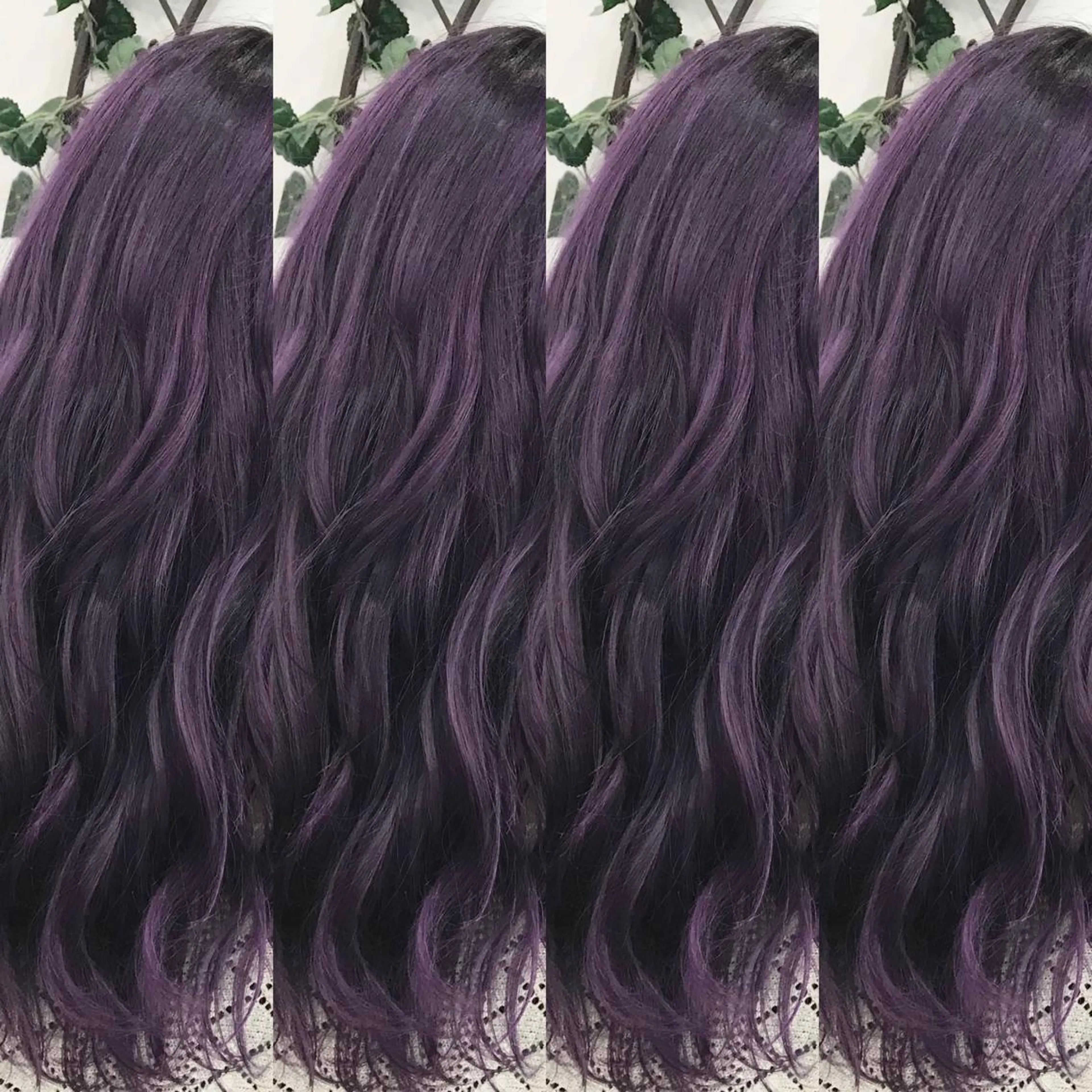 ロング ハイトーン💫 エクステ💫maiのヘアスタイル