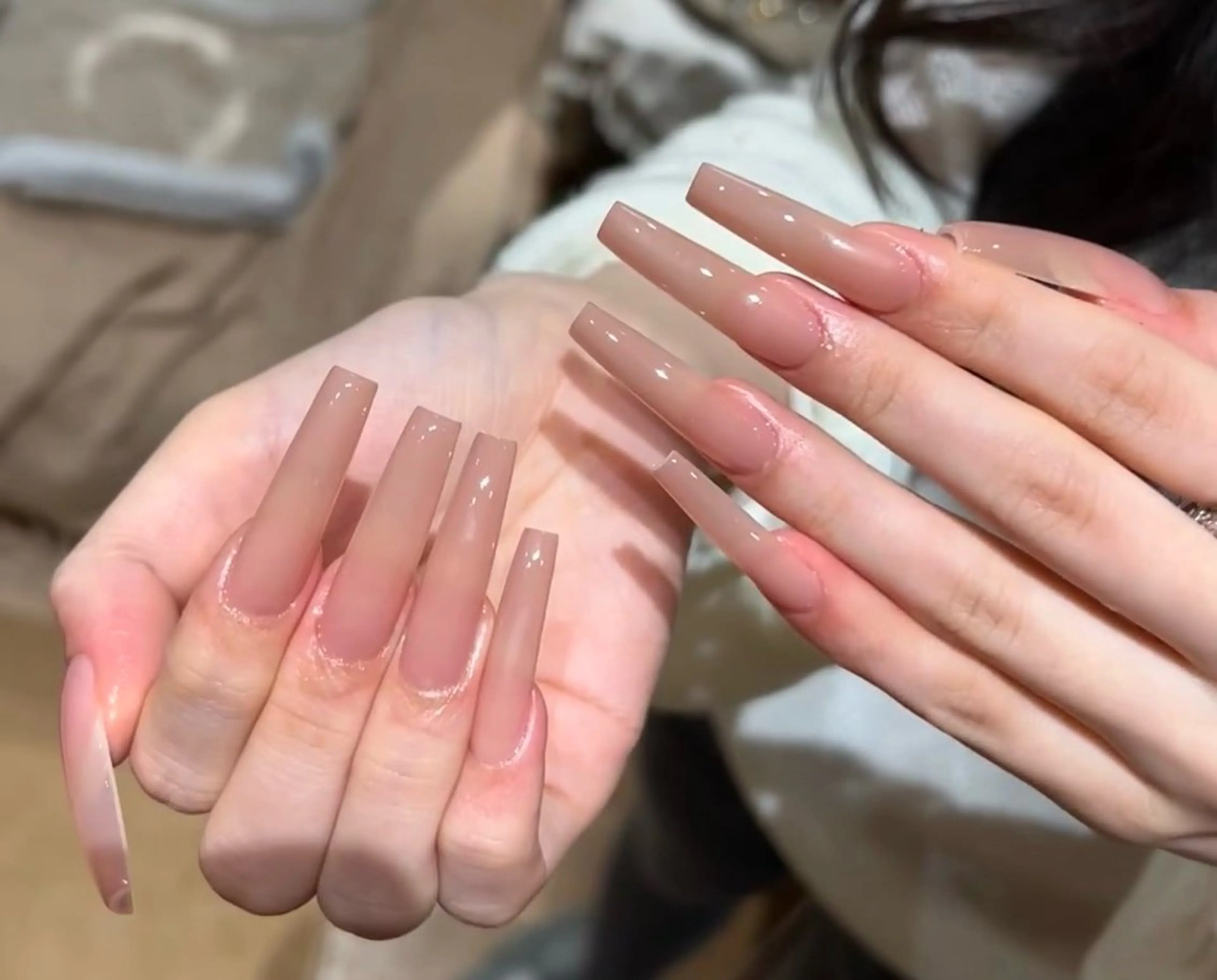 【長さだし込み】☆肌馴染みのとても良いワンカラー☆の写真