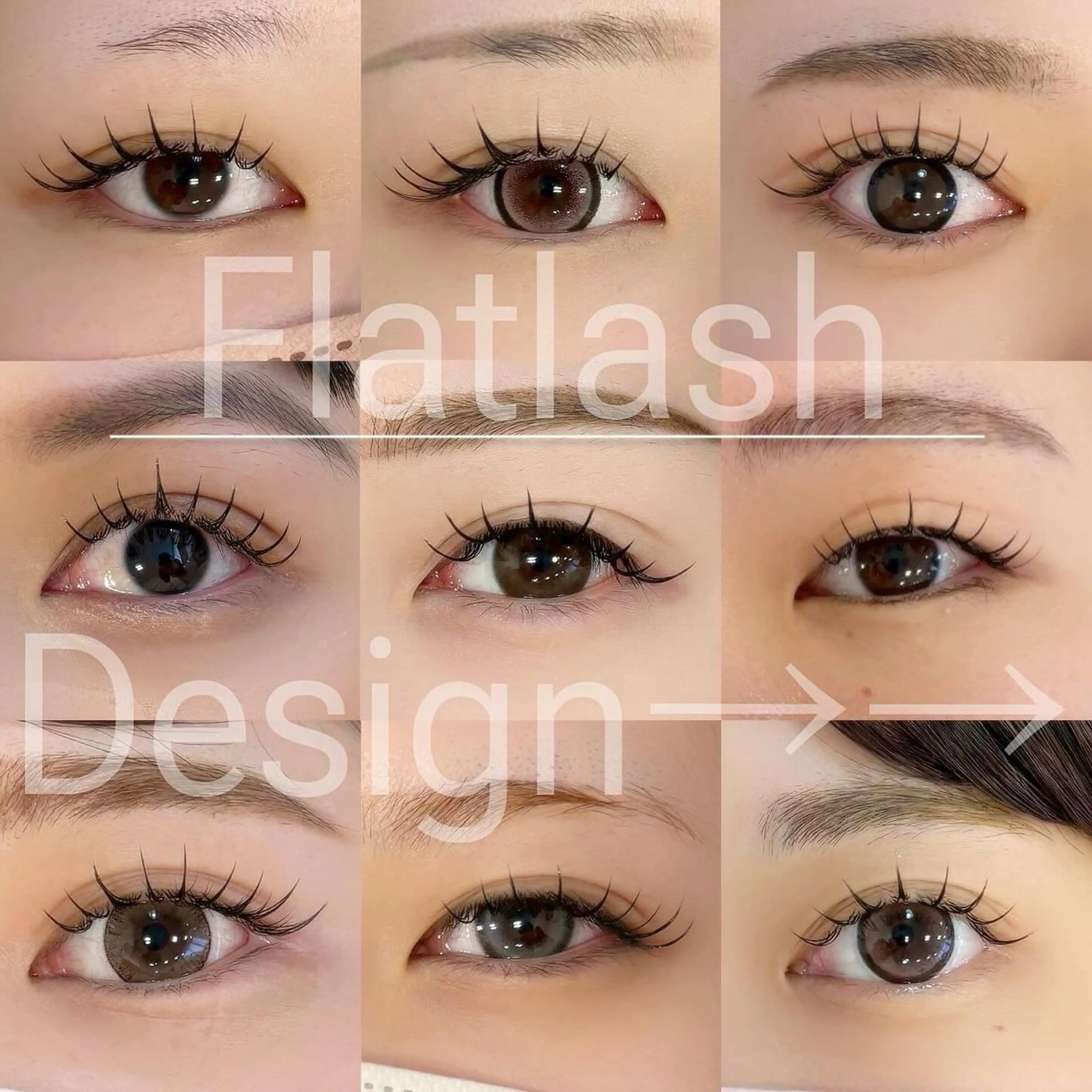 メンズ マツエク・マツパ 束感まつ毛 フラットラッシュ eyelashsalon I:belle by BINEL所属・【i:belle】 Rinのマツエク・マツパデザイン