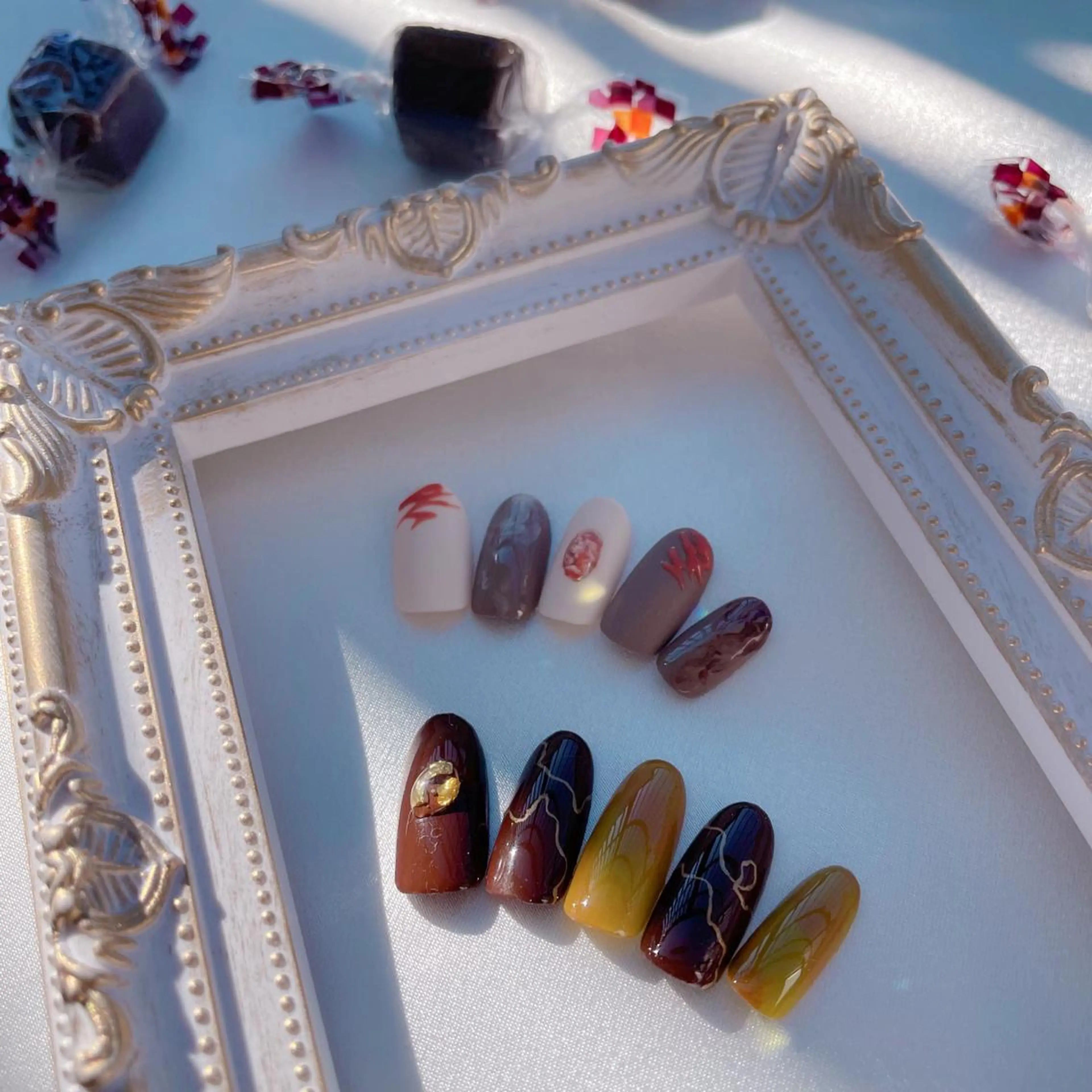 ネイル バレンタイン MARUNAIL Misakiのネイルデザイン