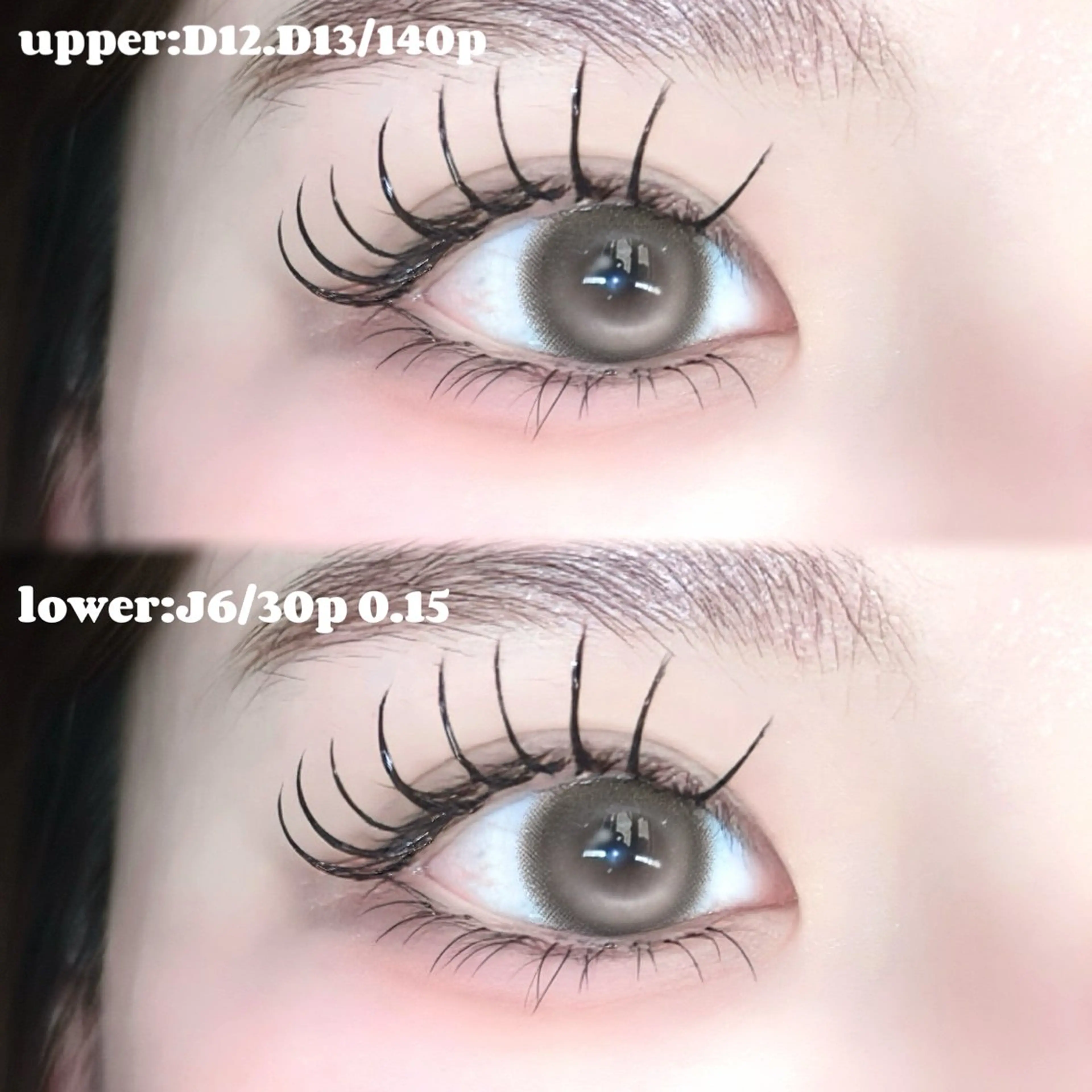 マツエク・マツパ マツエク FaB 千葉店所属・🩶LEDエクステ& 上下パーマRAN🪽のマツエク・マツパデザイン