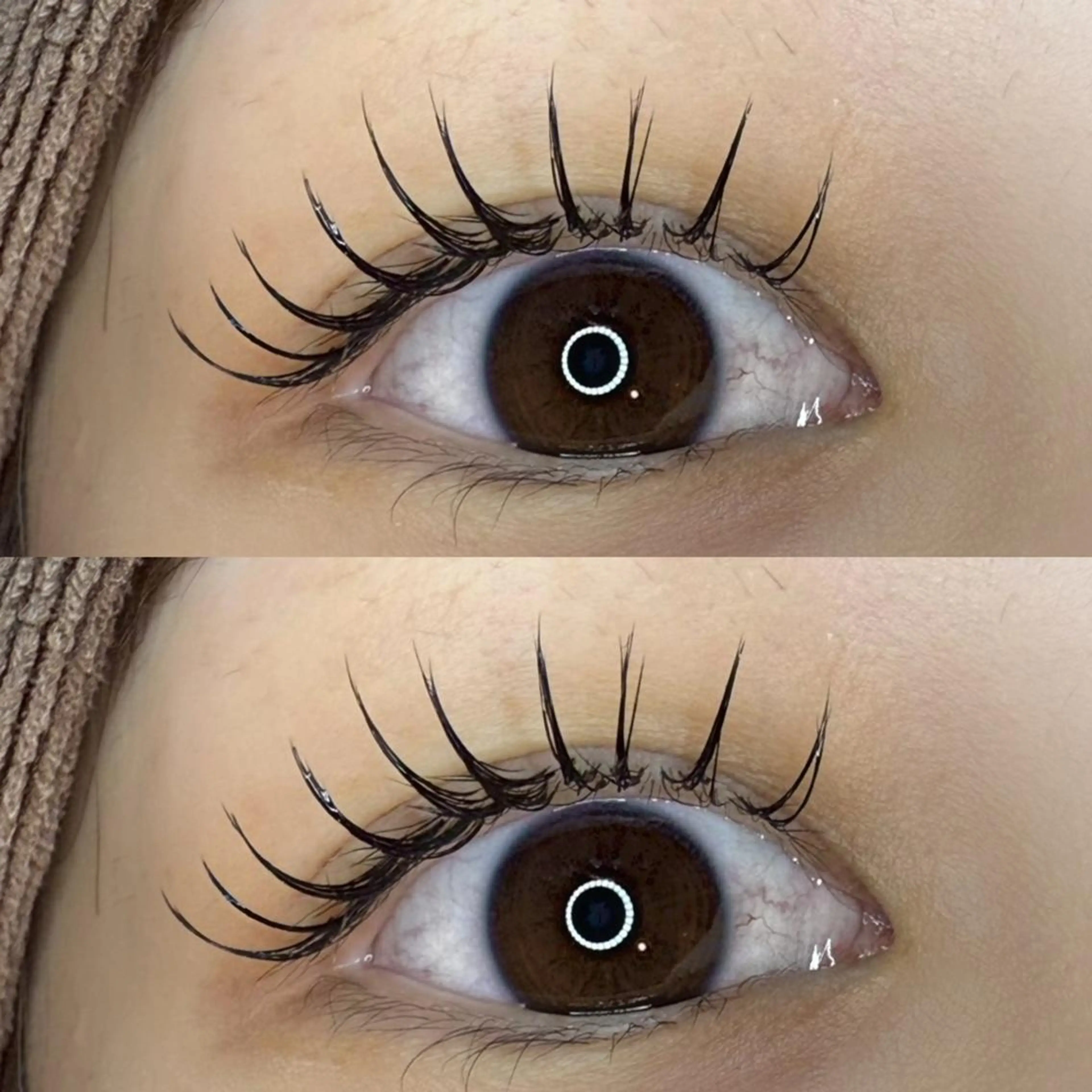 マツエク・マツパ 柴田 真凜のマツエク・マツパデザイン