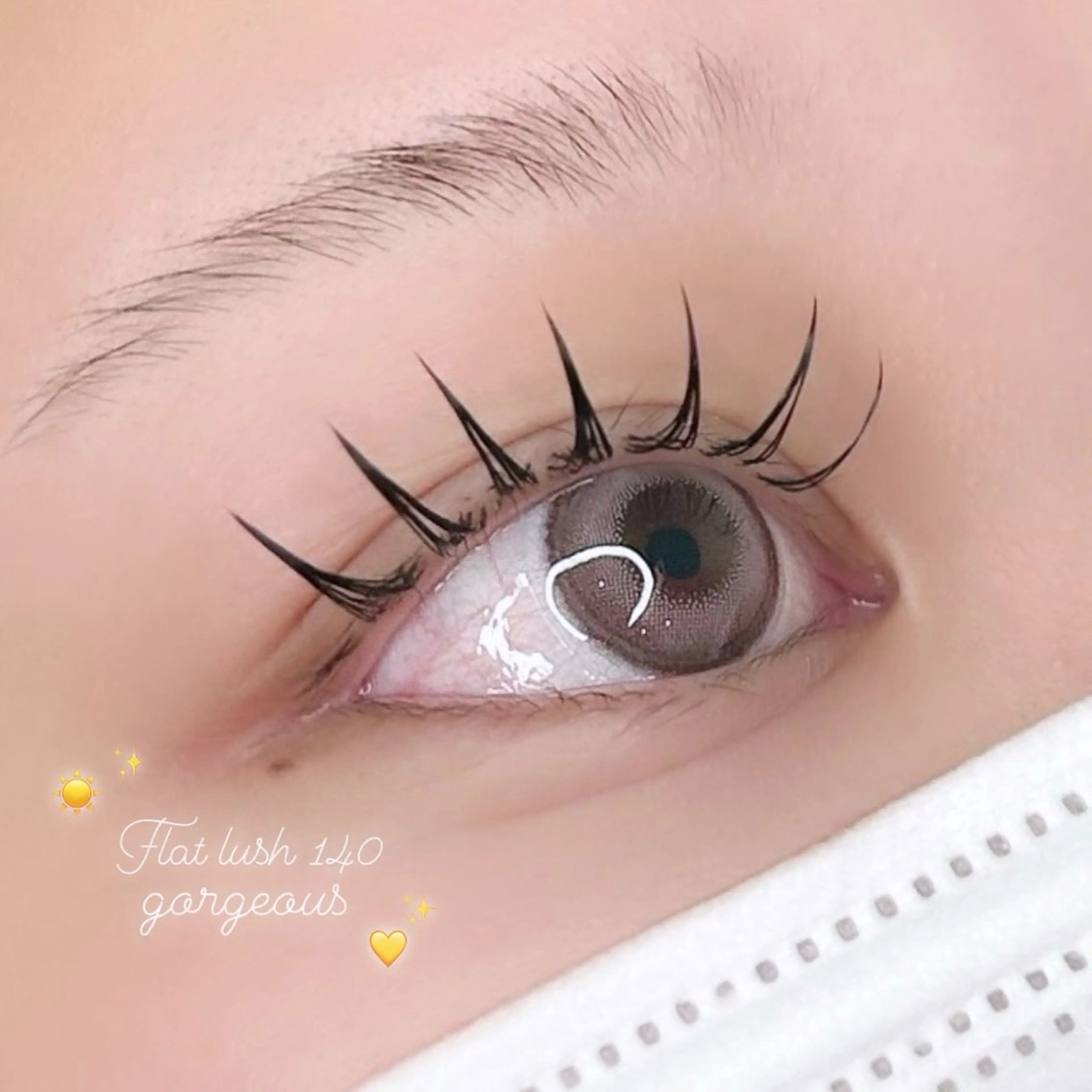 マツエク・マツパ マツエク chacha bla nc Amie 沖田のマツエク・マツパデザイン