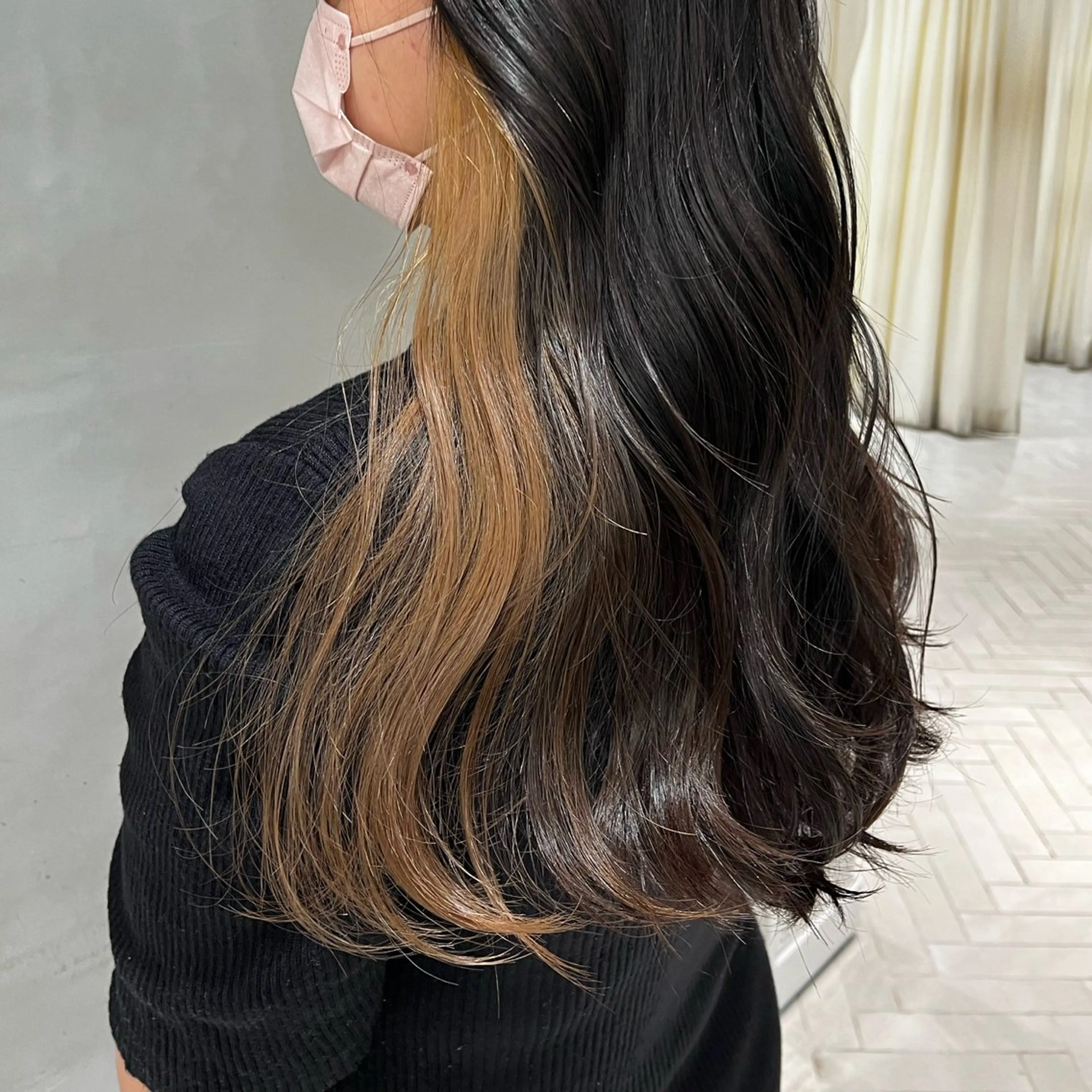 ロング カラー 似合わせカラー🪩 SAYA 👗のヘアスタイル