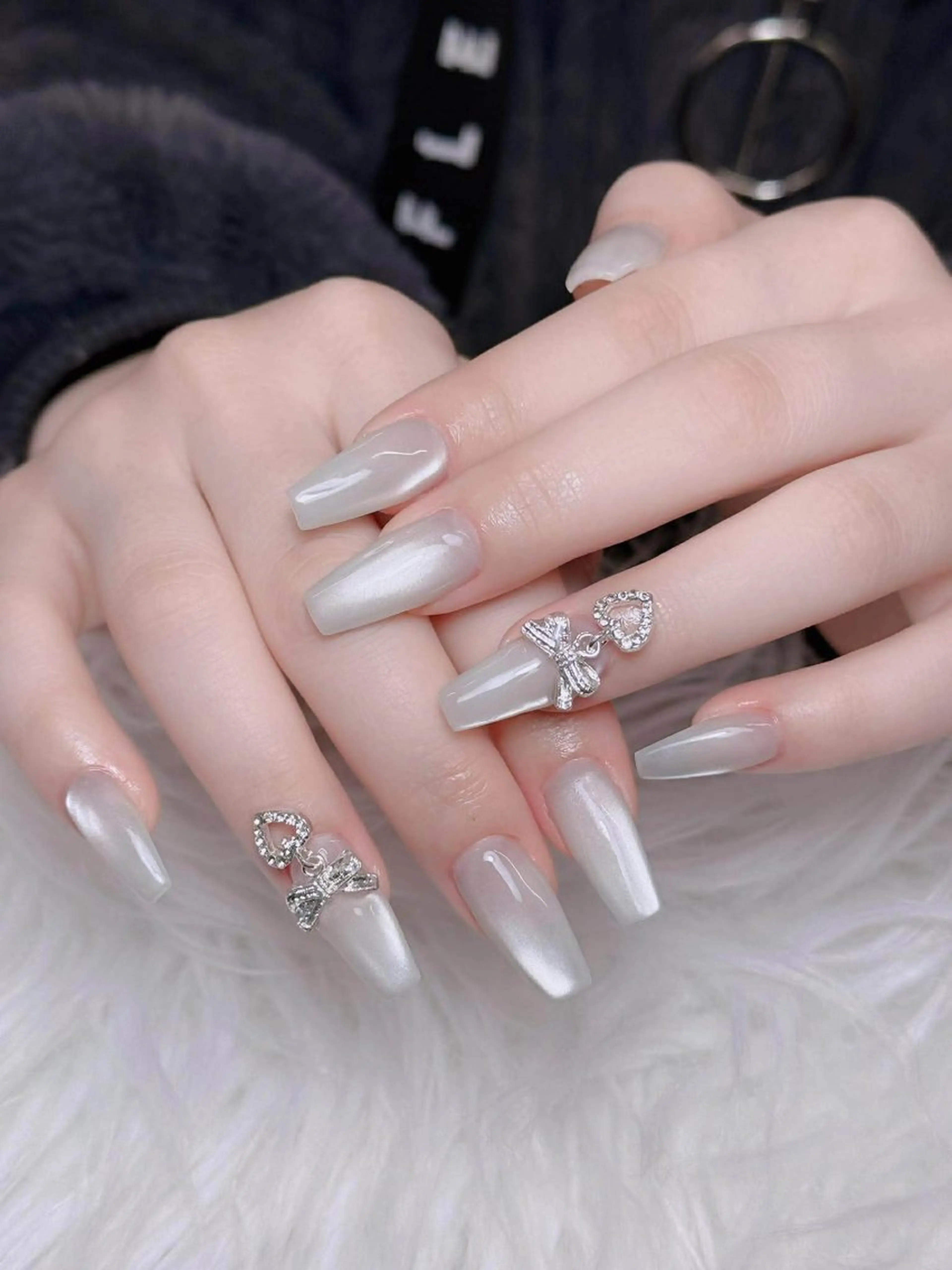 ネイル オーロラネイル チークネイル フットネイル フレンチネイル 韓国ネイル ハンドネイル Lumi Nailのネイルデザイン