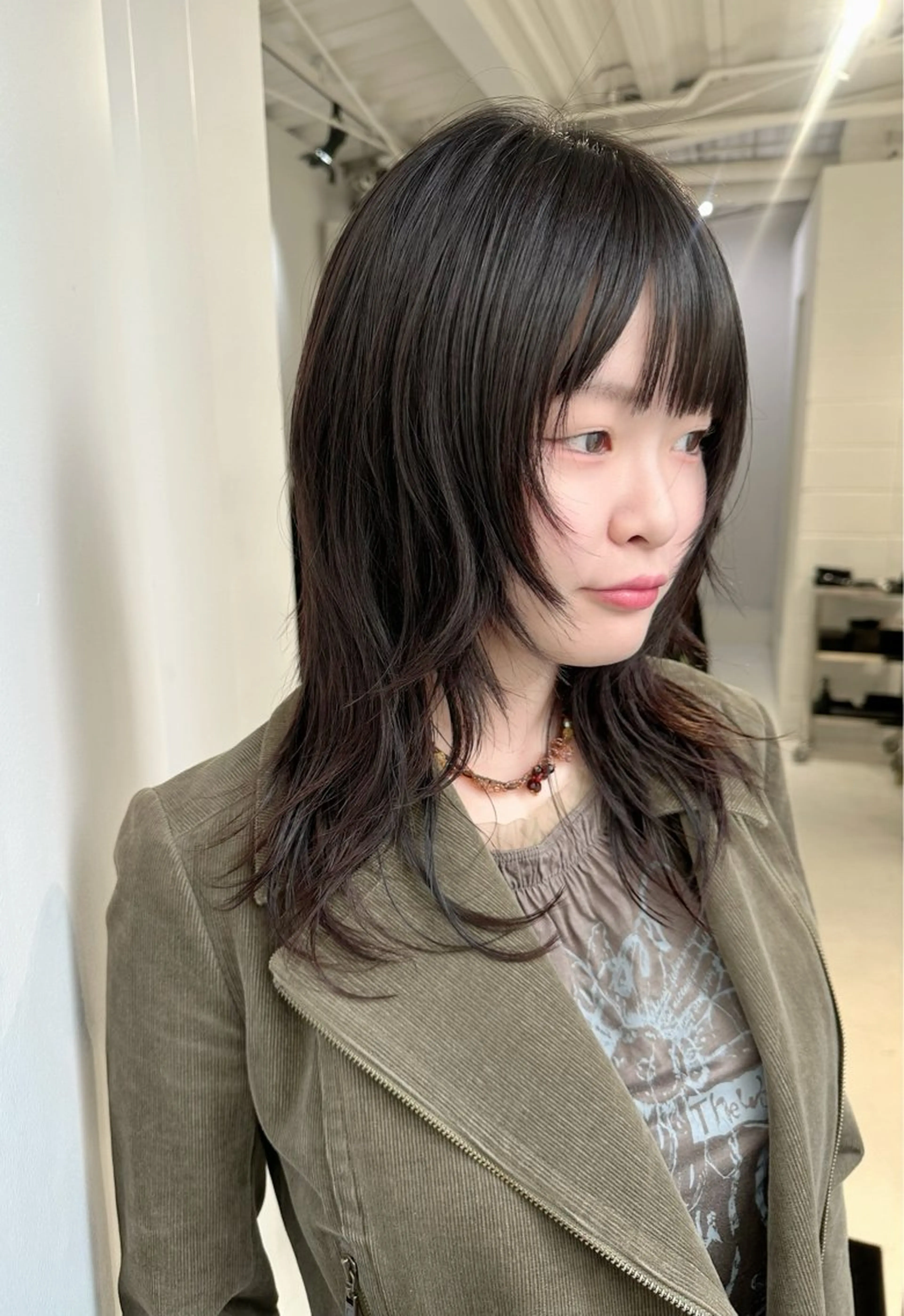 セミロング カラー カット ヘアカラー トリートメント レイヤーカット/艶髪 ✨💭KIRARIのヘアスタイル