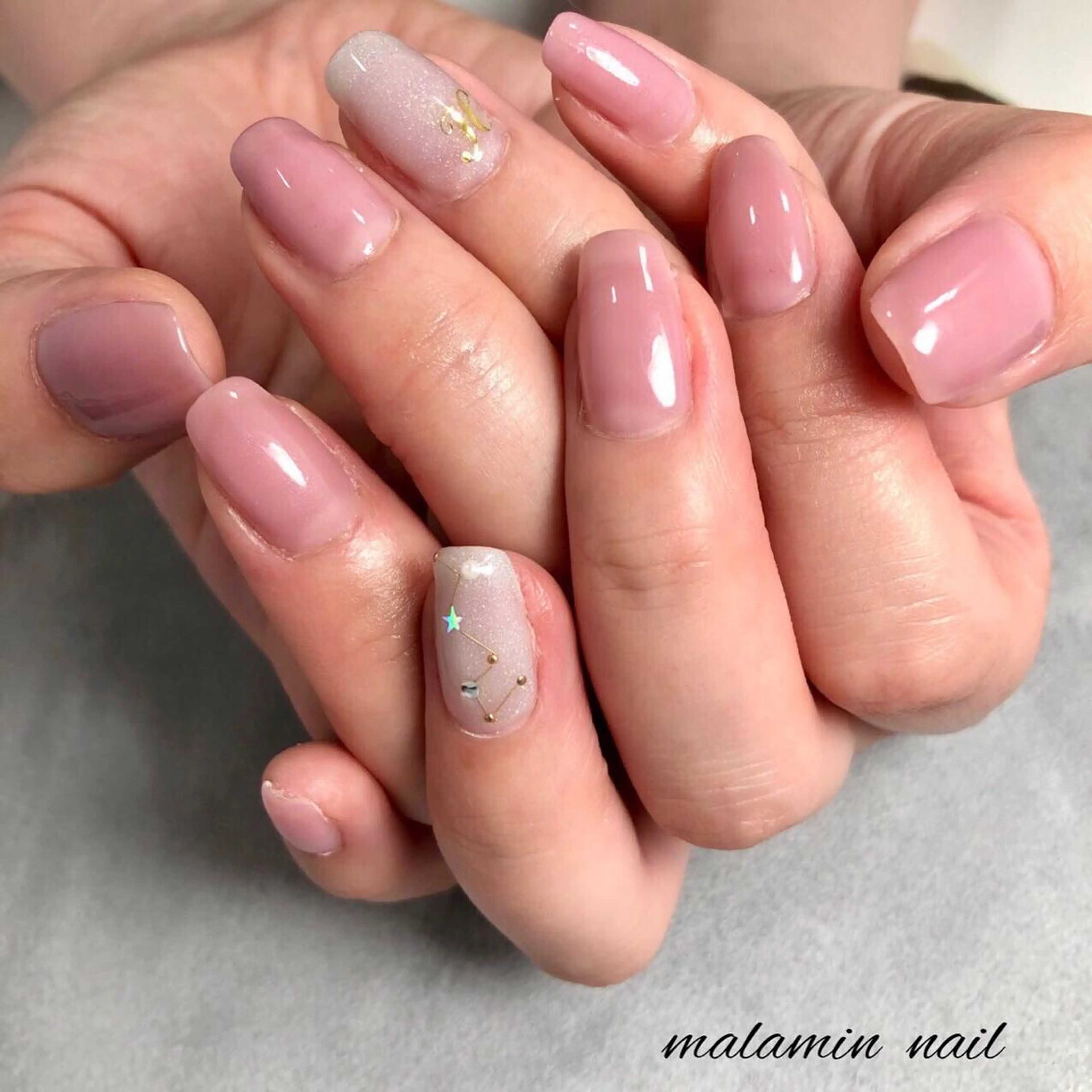 ネイル 持ち込み Nemoto Mariのネイルデザイン